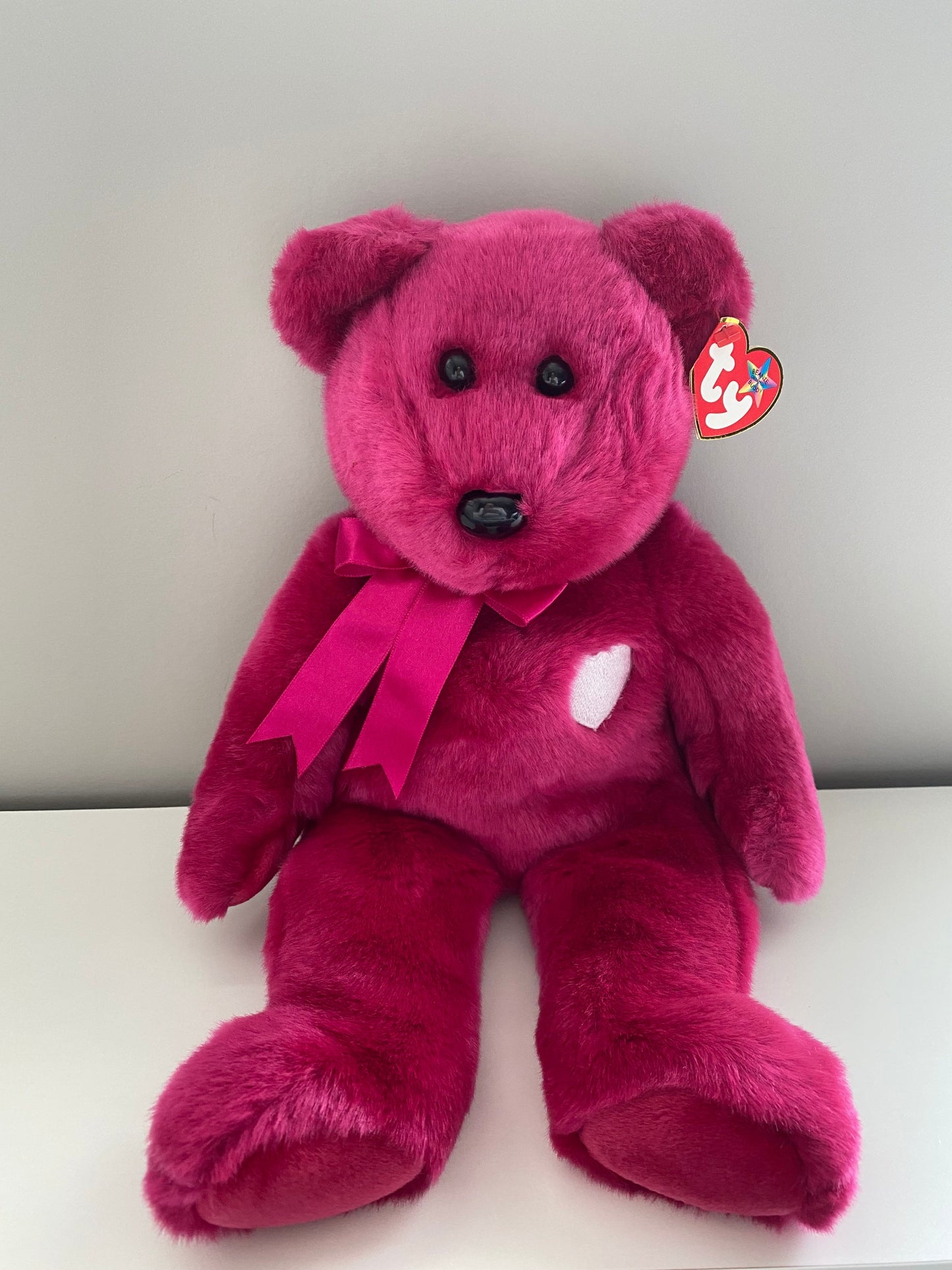 Ty Beanie Buddy “Valentina” the Bear (14 inch)