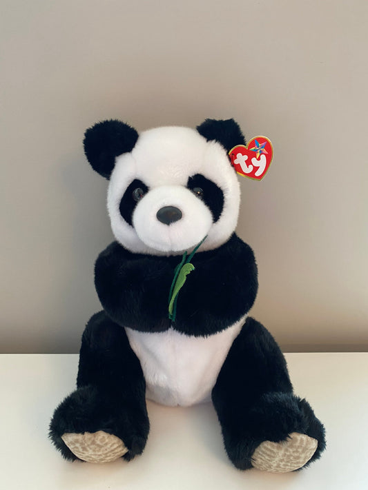 Ty Beanie Buddy “Li Mei” the Panda Bear *Rare*  (11 inch)