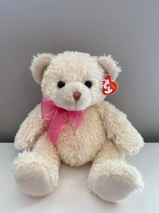 Ty Classics Collection “Tenderly” the Teddy Bear with Pink Bow - Walgreen’s Exclusive! (12 inch)