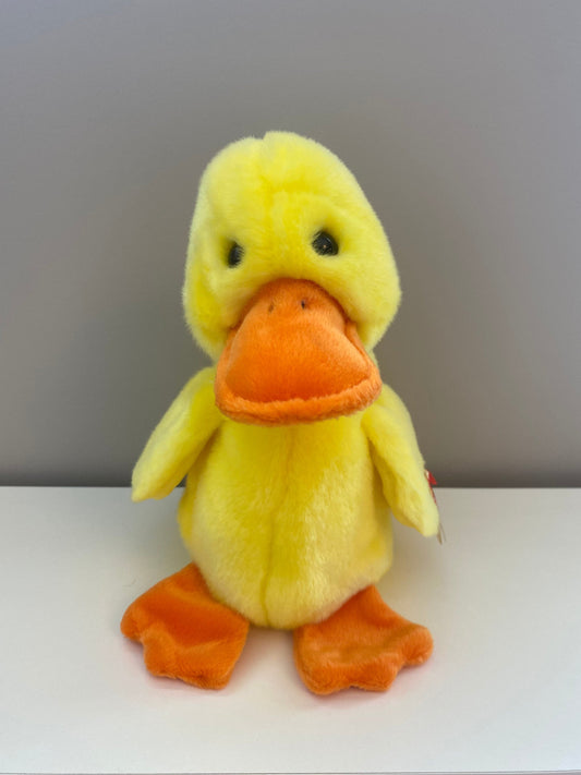 Ty Beanie Buddy “Quackers” the duck! (9.5 inch)