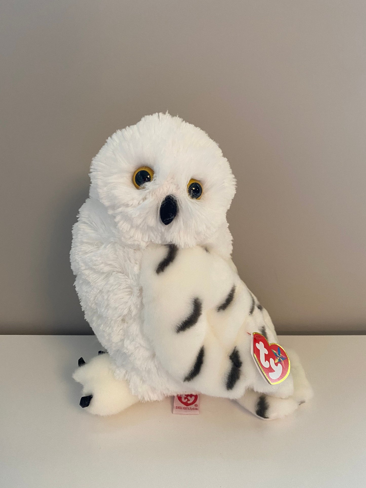 Ty Beanie Buddy “Hootie” the Snowy Great White Owl *Rare* (9 inch)