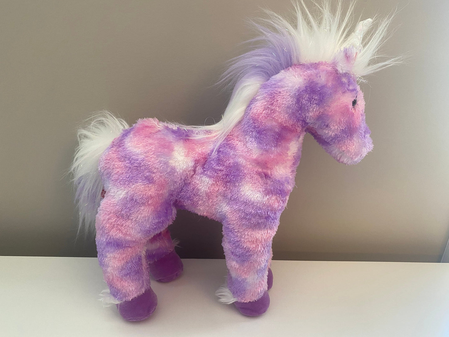 Ty Beanie Buddy “Charmed” the Purple and Pink Unicorn *Rare* (14 inch)