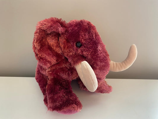 Ty Beanie Buddy “Colosso” the Magenta Woolly Mammoth (12 inch)