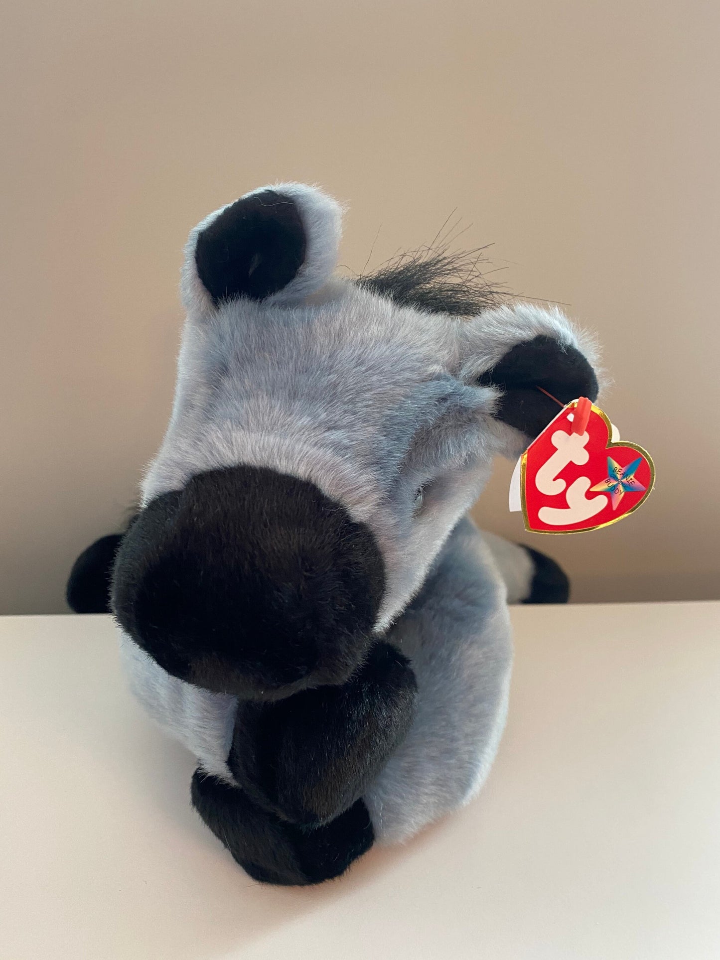 Ty Beanie Buddy “Lefty” the Patriotic Donkey (13 inch)