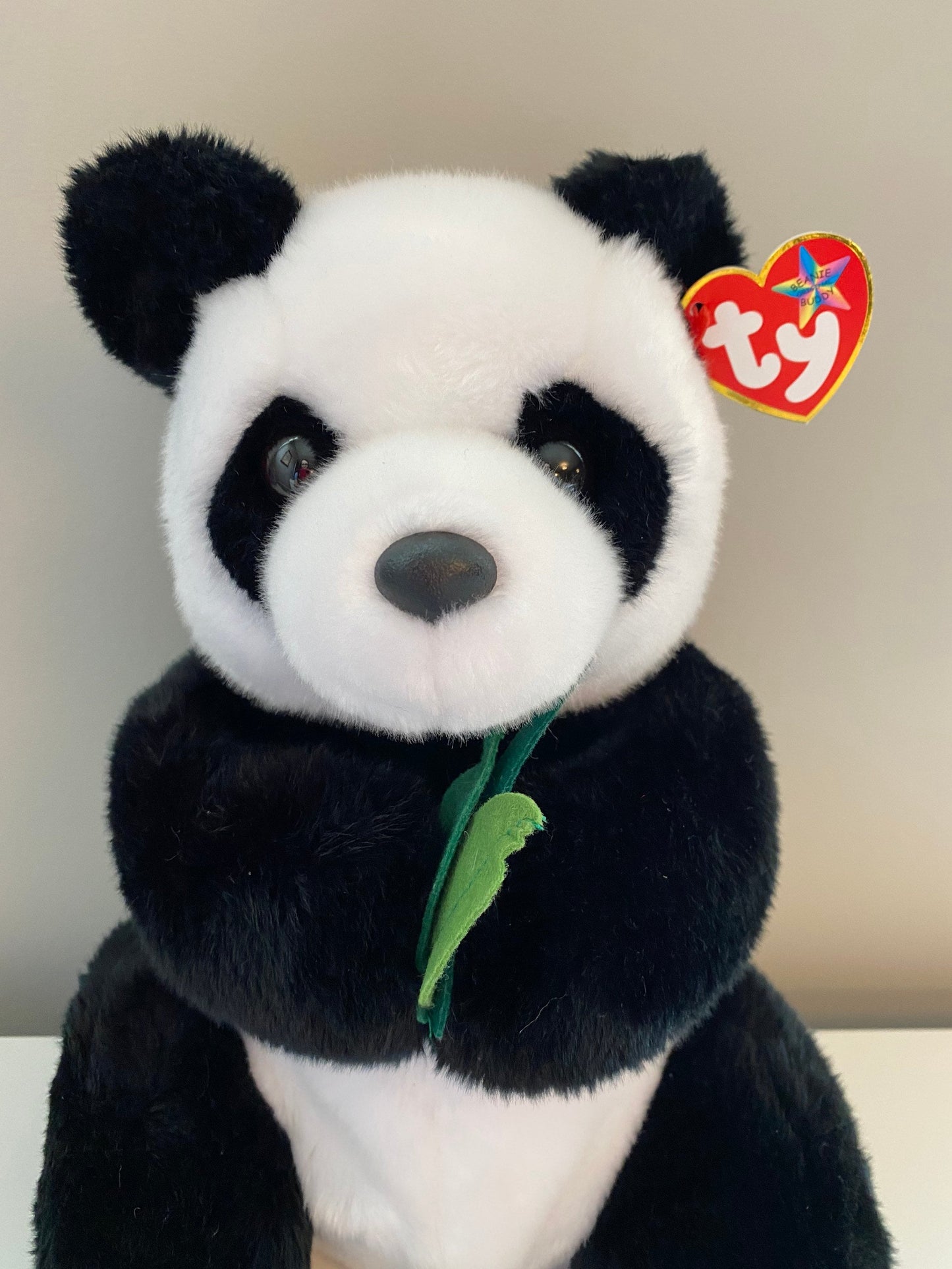 Ty Beanie Buddy “Li Mei” the Panda Bear *Rare*  (11 inch)