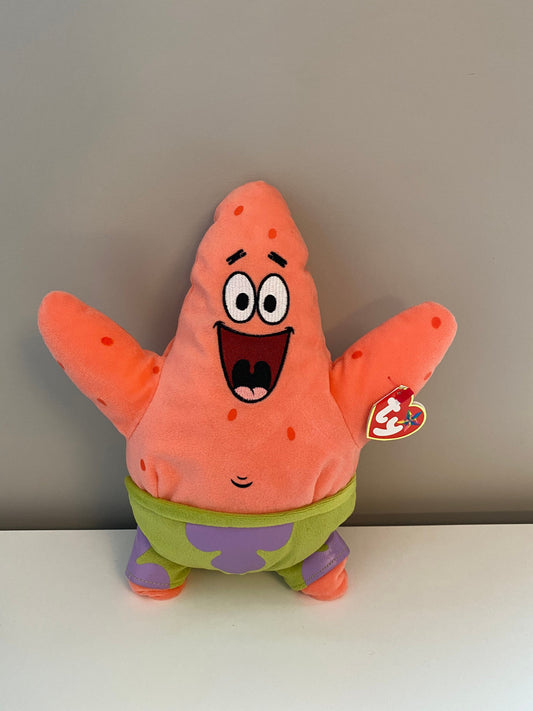 Ty Beanie Buddy “Patrick Star” the Spongebob SquarePants Movie Character (11 inch)