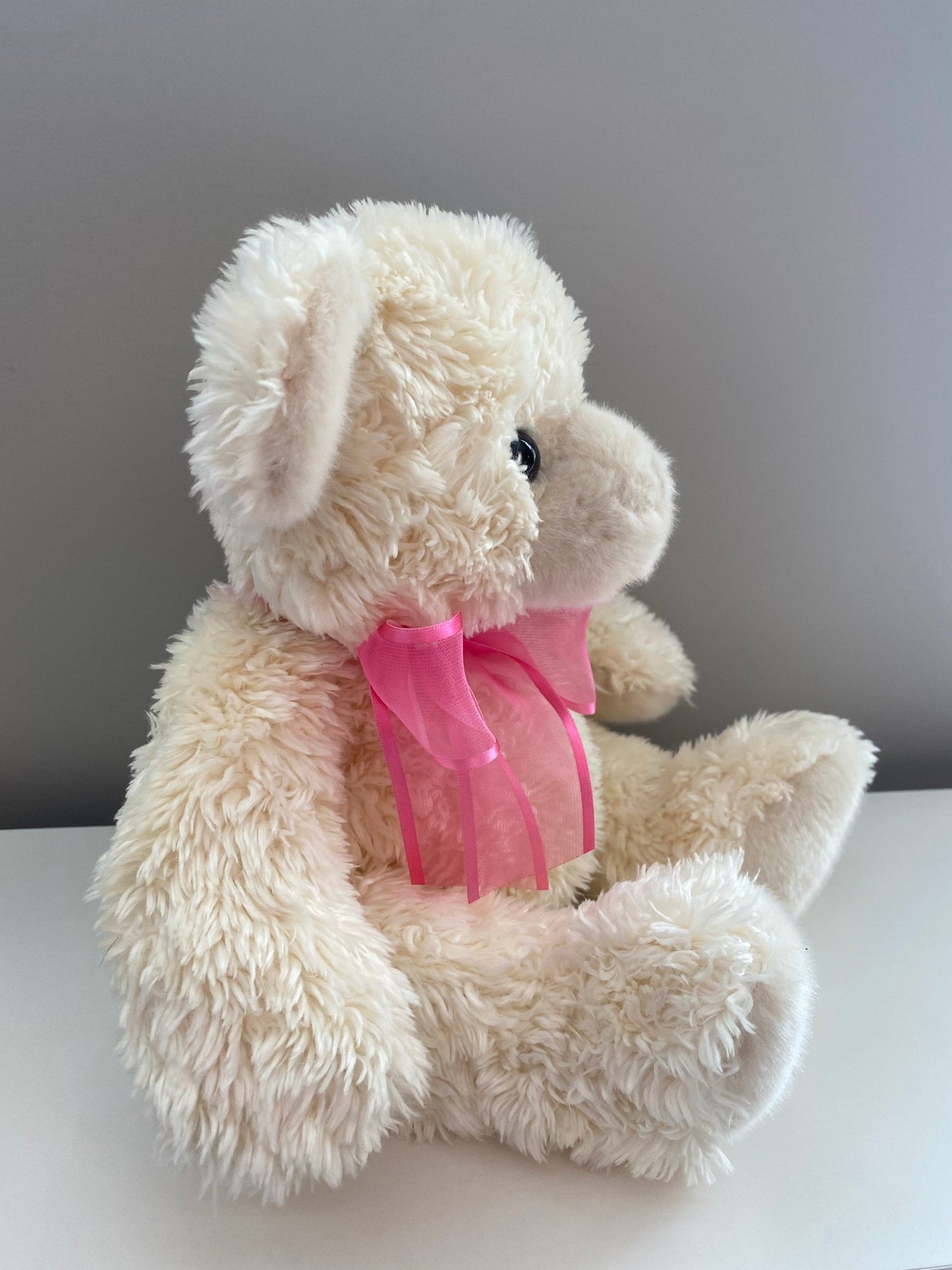 Ty Classics Collection “Tenderly” the Teddy Bear with Pink Bow - Walgreen’s Exclusive! (12 inch)