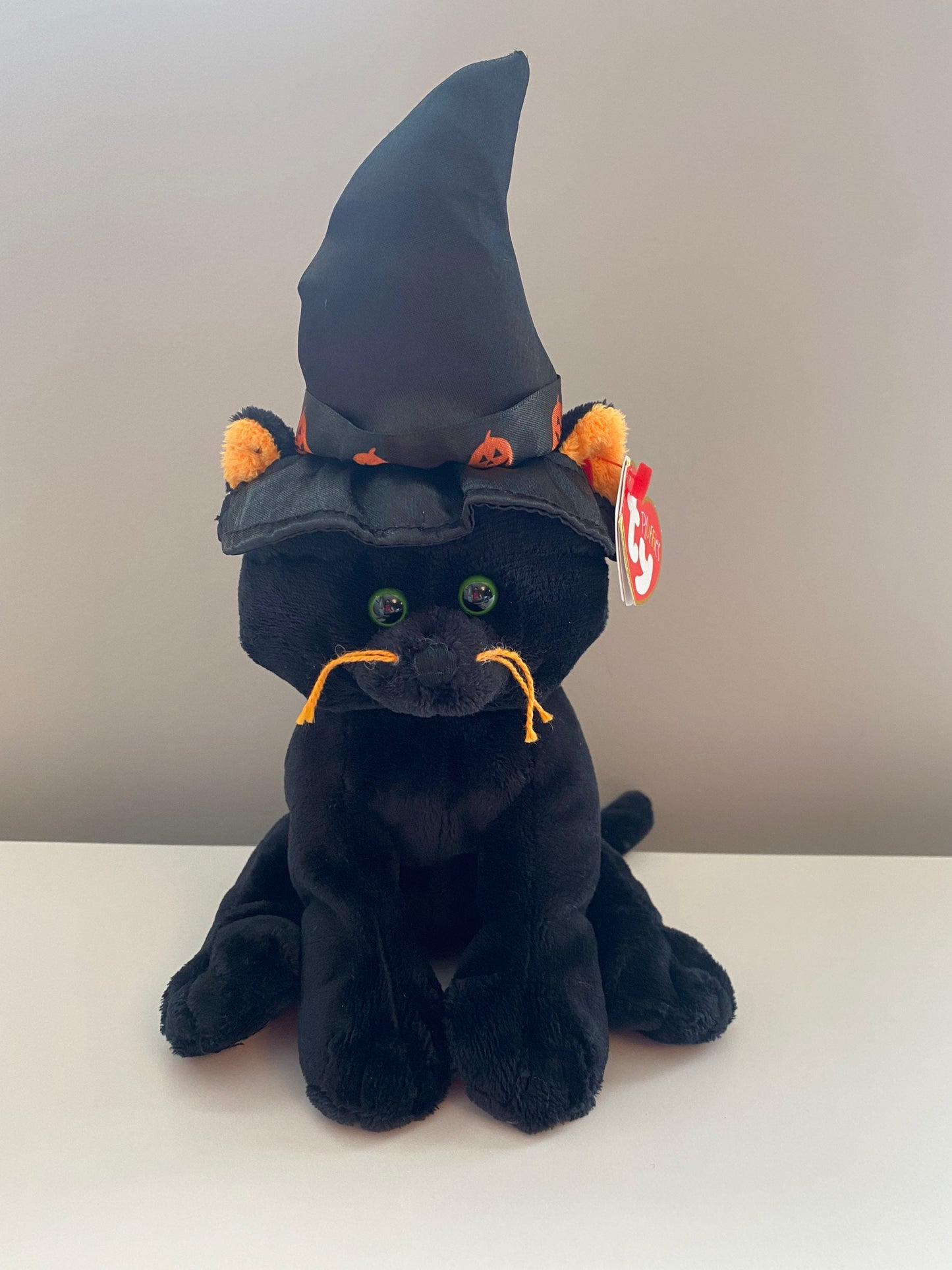 Ty Pluffies Collection “Spooksie” the Halloween Black Cat - Barnes & Noble Exclusive (9 inch)