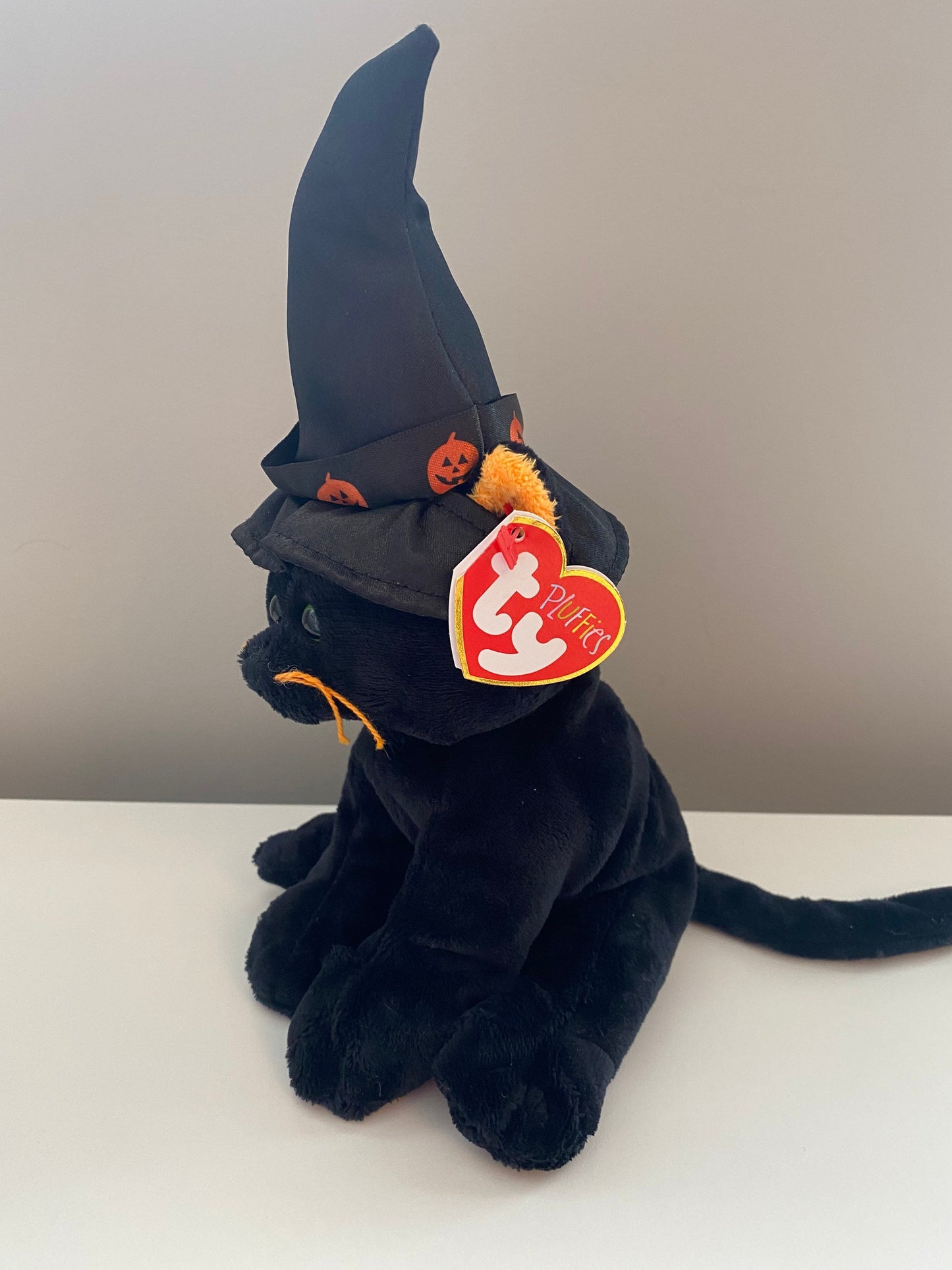 Ty Pluffies Collection “Spooksie” the Halloween Black Cat - Barnes & Noble Exclusive (9 inch)