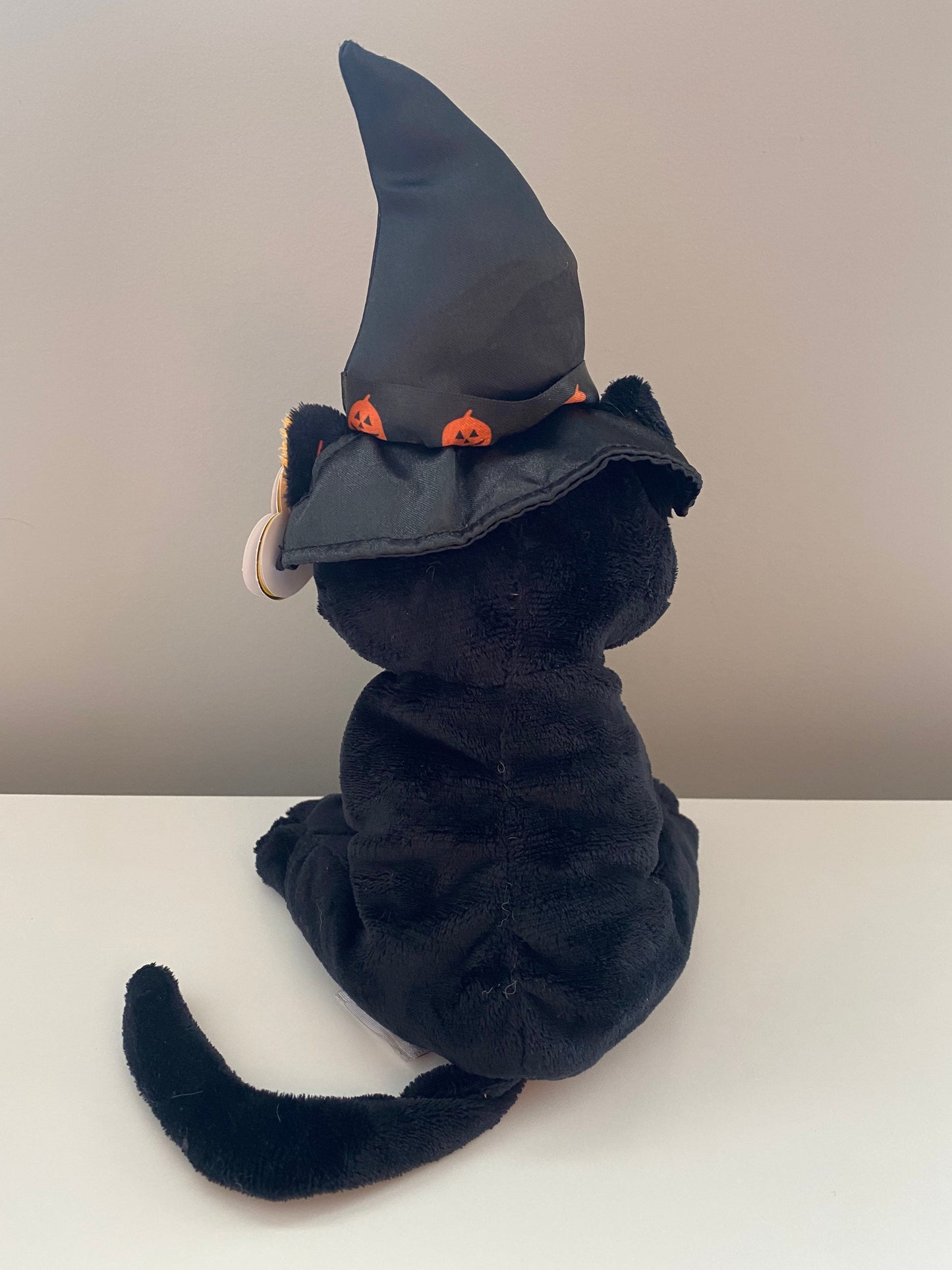 Ty Pluffies Collection “Spooksie” the Halloween Black Cat - Barnes & Noble Exclusive (9 inch)