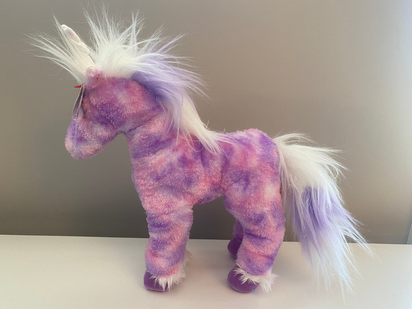 Ty Beanie Buddy “Charmed” the Purple and Pink Unicorn *Rare* (14 inch)