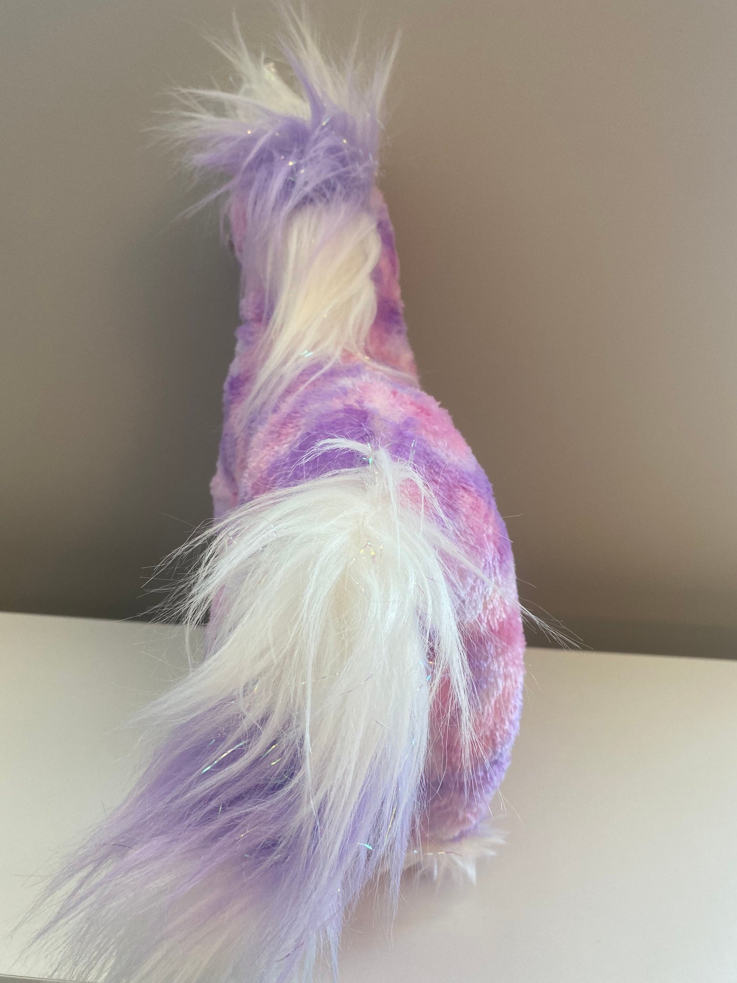 Ty Beanie Buddy “Charmed” the Purple and Pink Unicorn *Rare* (14 inch)