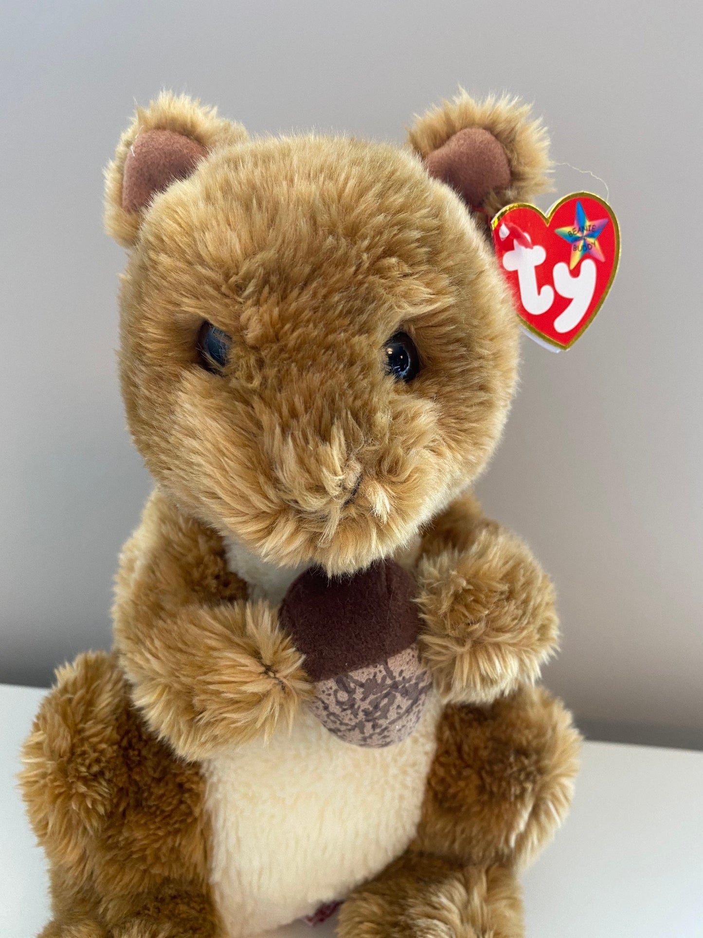 Ty Beanie Buddy “Nutty” the Squirrel *Rare* (10 inch)