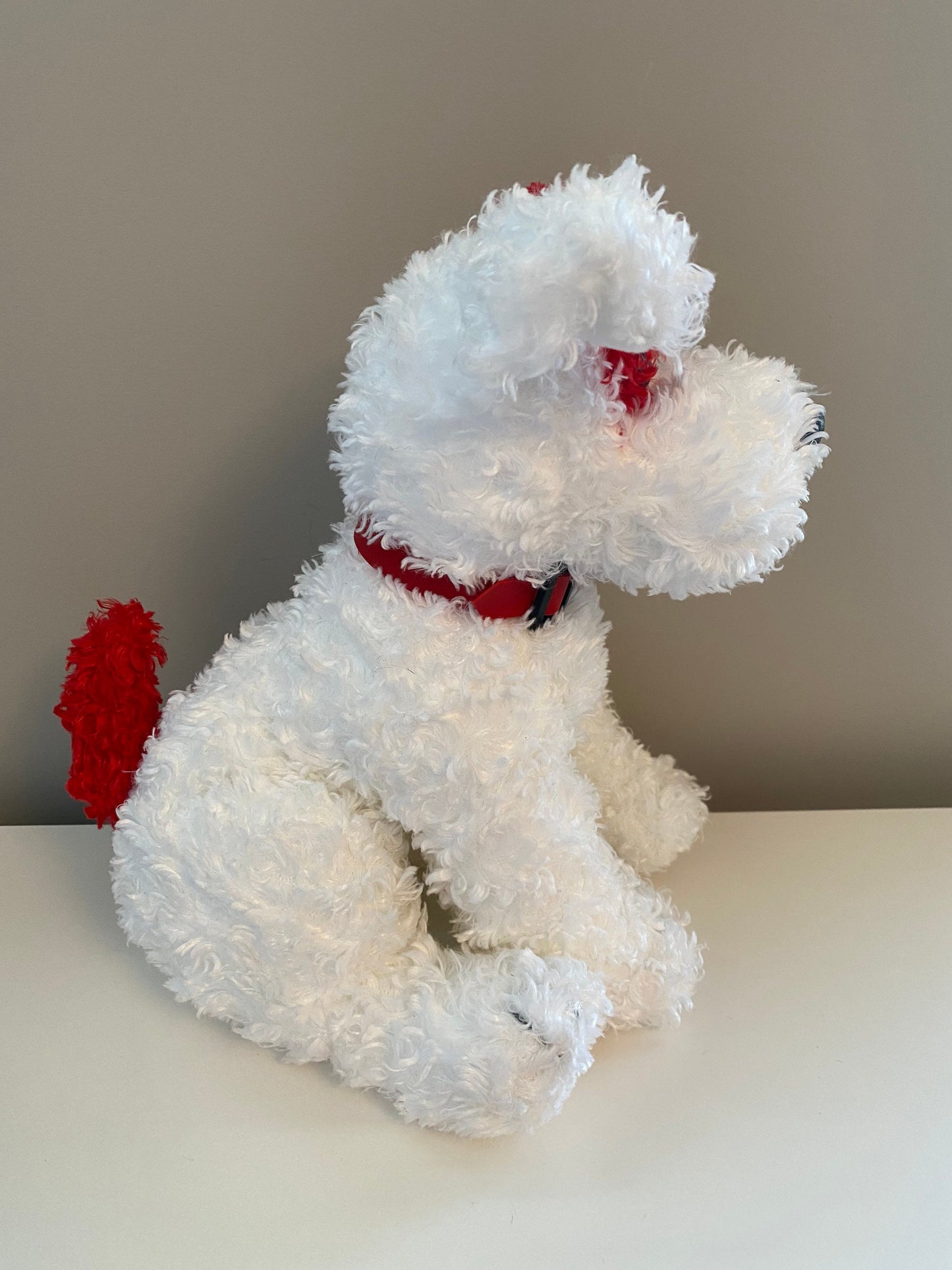 Ty Classics Collection “Cyrano” the Red and White Dog - Carlton Cards Exclusive (12 inch)