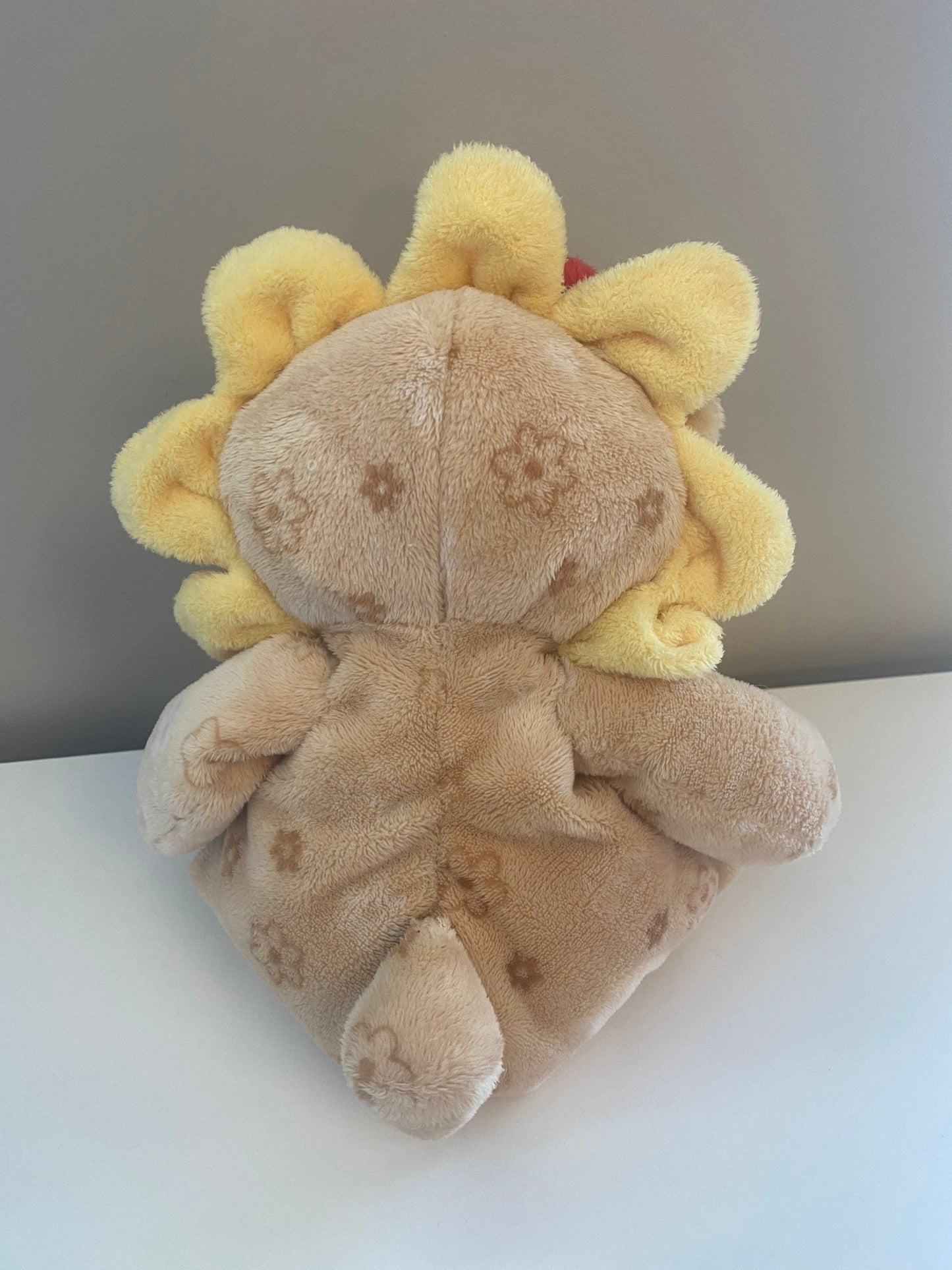 TY Baby Line “Baby Blossoms” the Adorable Sunflower Bear with Ladybug (12 inch)