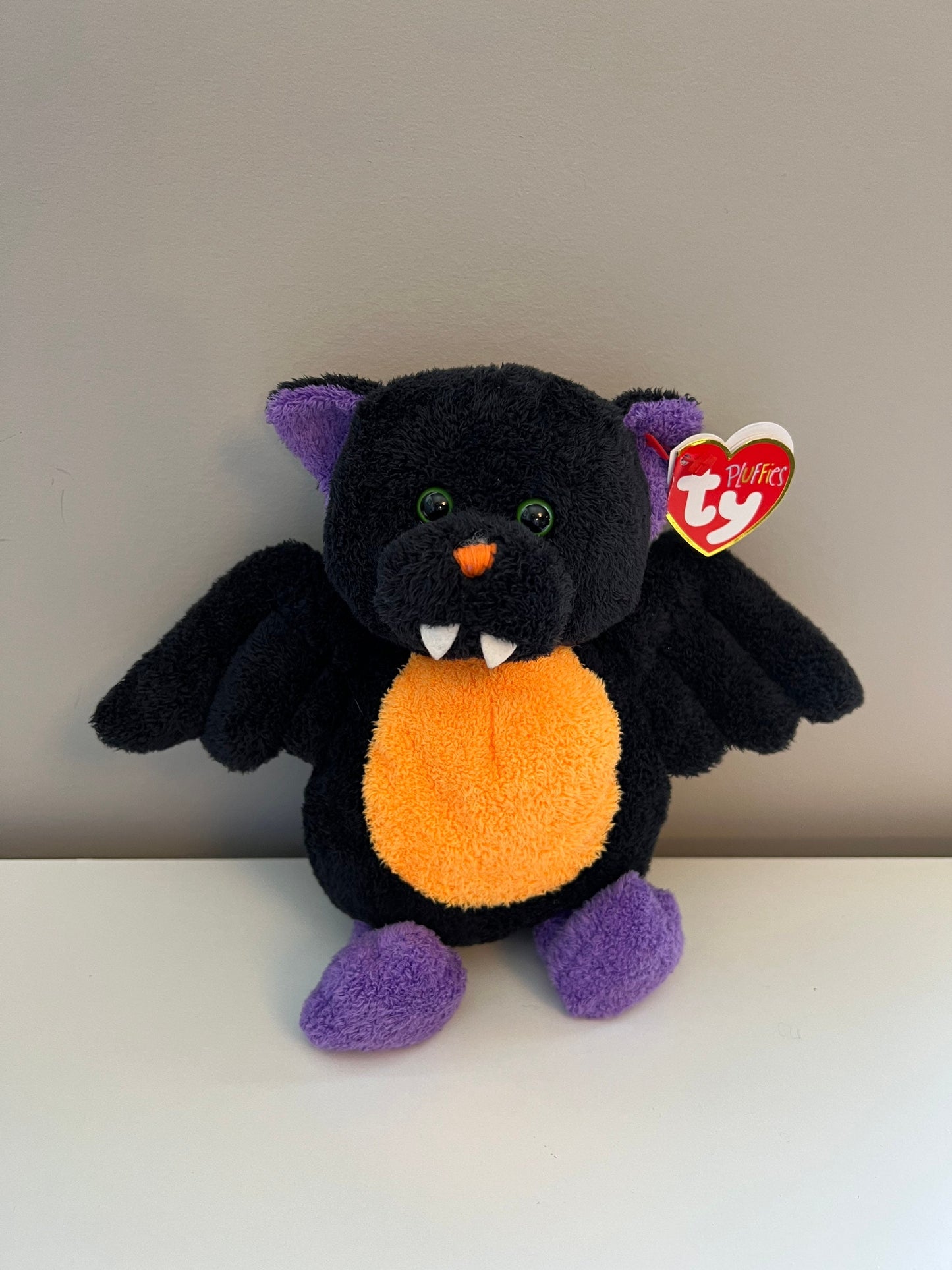 TY Pluffies Collection “Wingers” the Halloween Bat - Barnes & Noble Exclusive (8 inch)