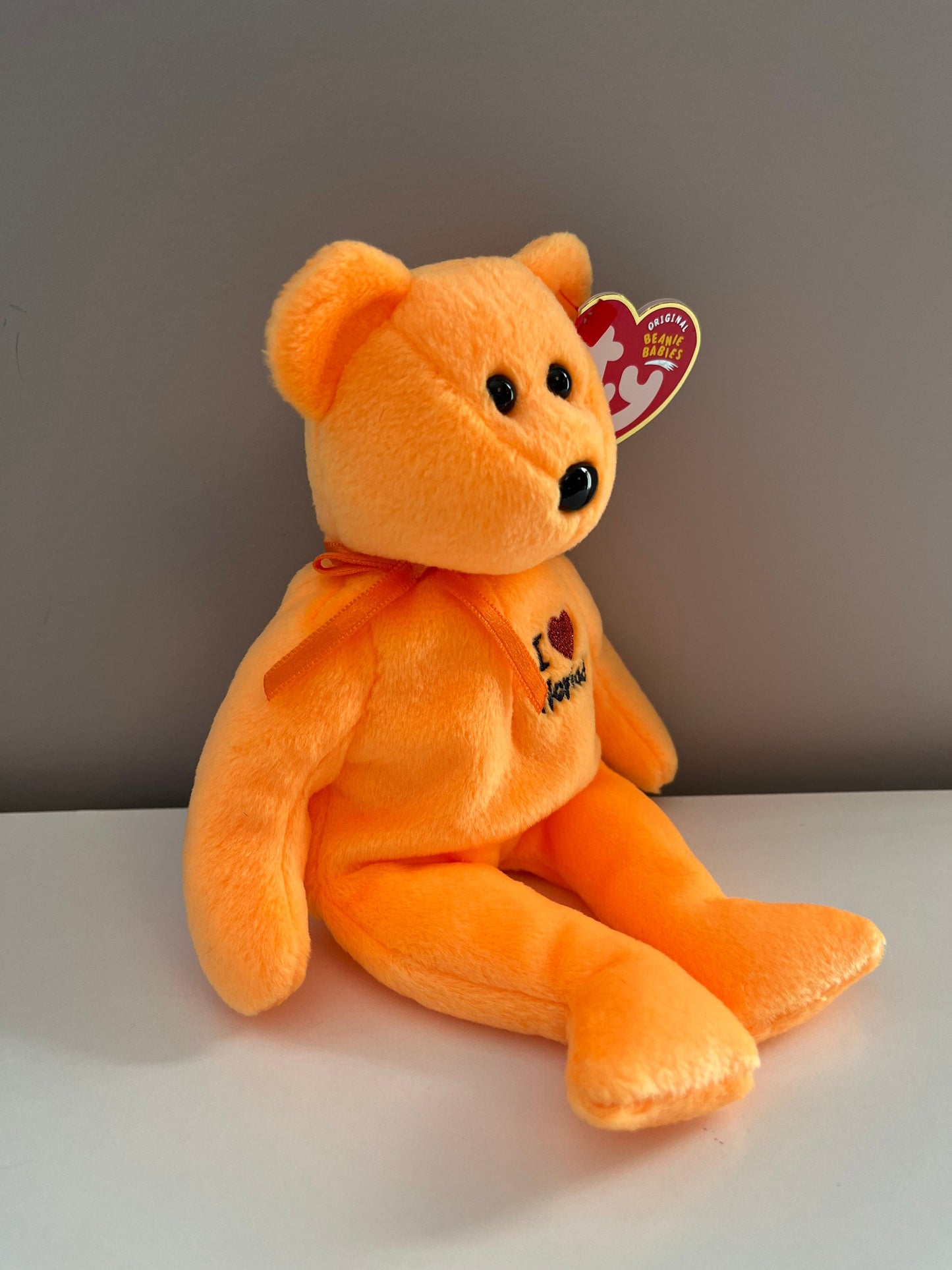 Ty Beanie Baby “Florida” the I Love Florida Bear - State Exclusive (8.5 inch)