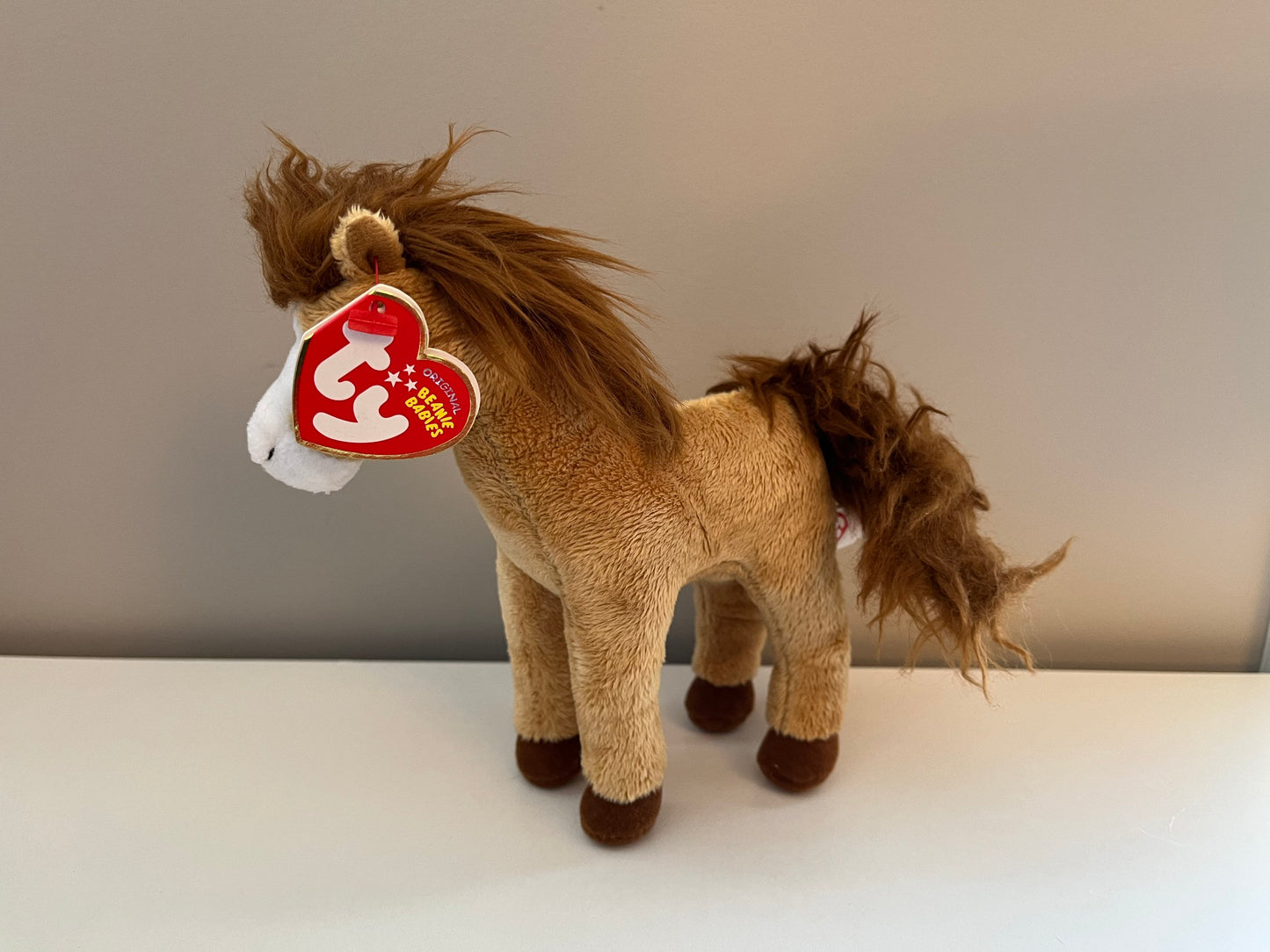 Ty Beanie Baby “Tornado” the Brown Horse (6.5 inch)