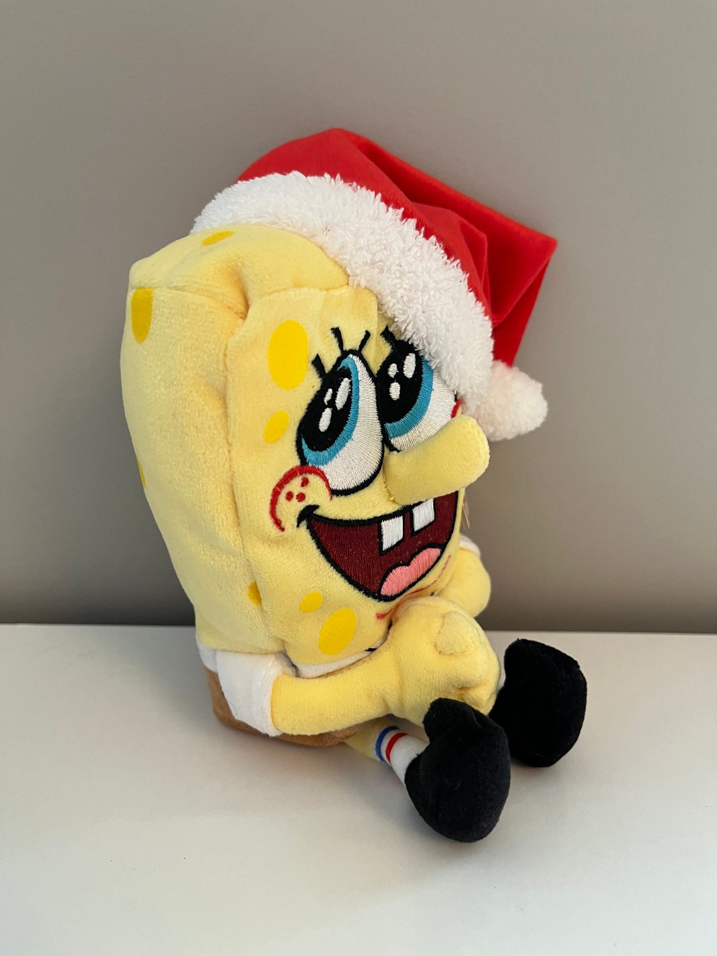 Ty Beanie Baby “SpongeBob SquarePants Jolly Elf” from SpongeBob! (8.5 inch)