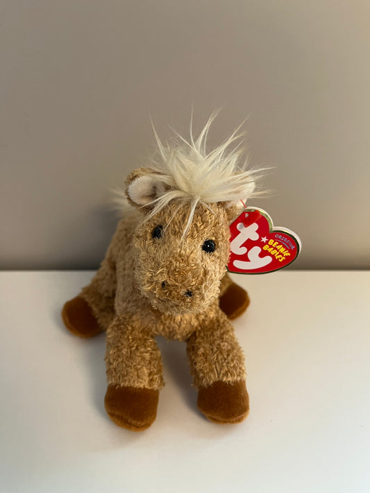 Ty Beanie Baby “Barley” the Cute Horse (7 inch)