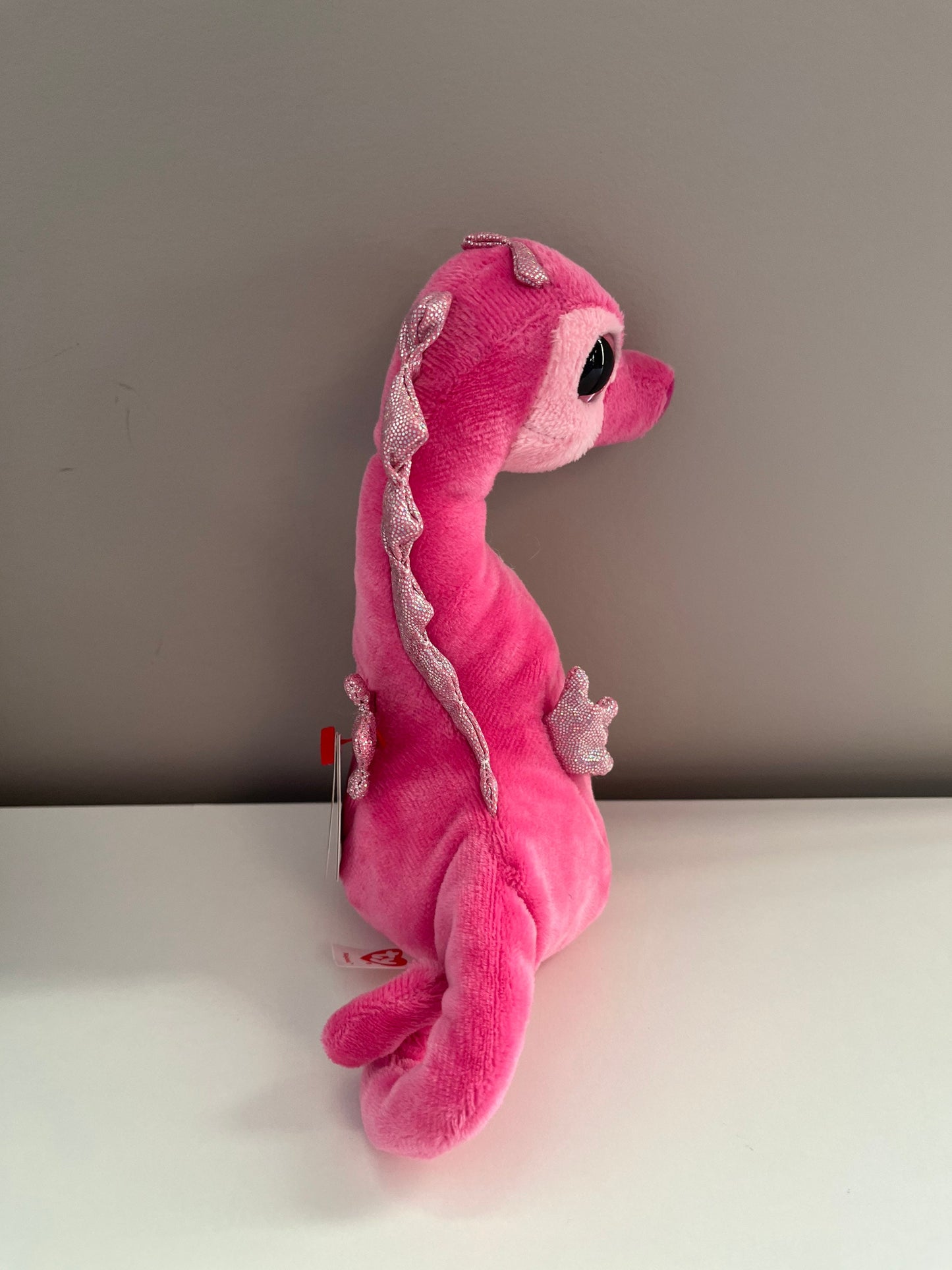 Ty Beanie Baby “Majestic” the Pink Seahorse (6 inch)