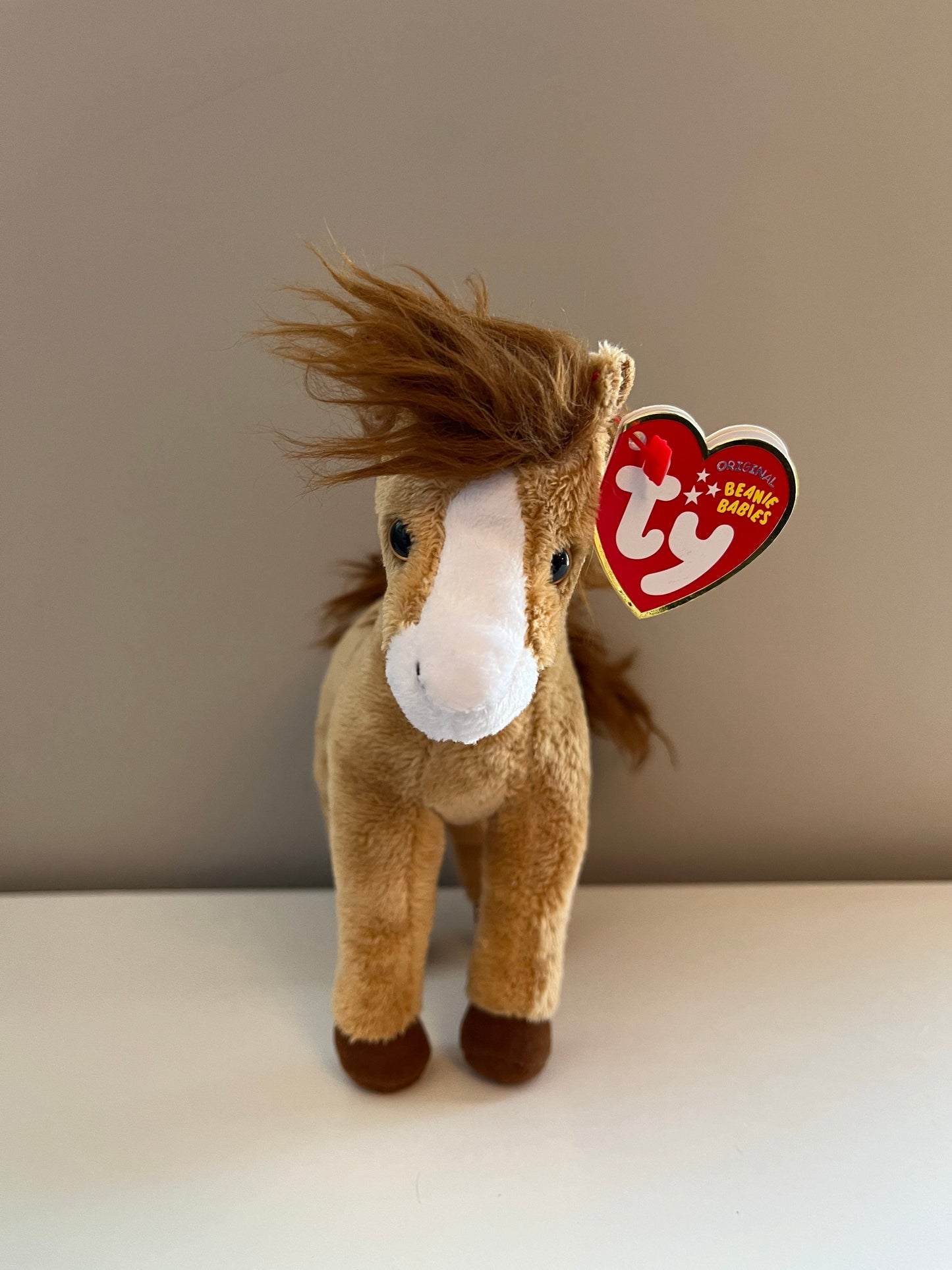 Ty Beanie Baby “Tornado” the Brown Horse (6.5 inch)