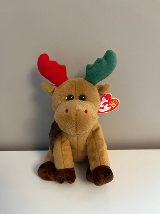 Ty Beanie Baby “Harold” the Holiday Moose (7 inch)