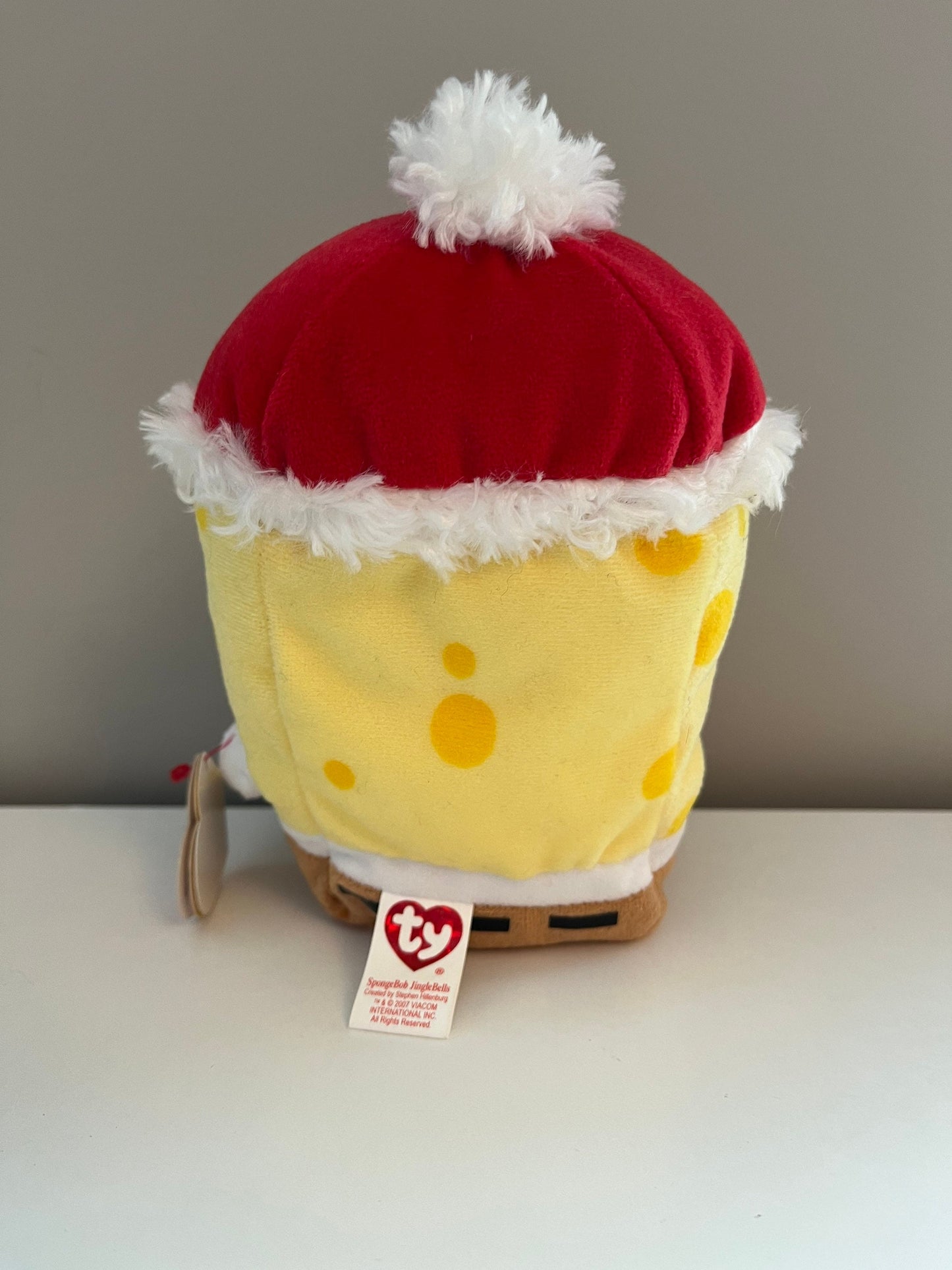 Ty Beanie Baby “SpongeBob SquarePants Jinglebells” from SpongeBob! (8.5 inch)