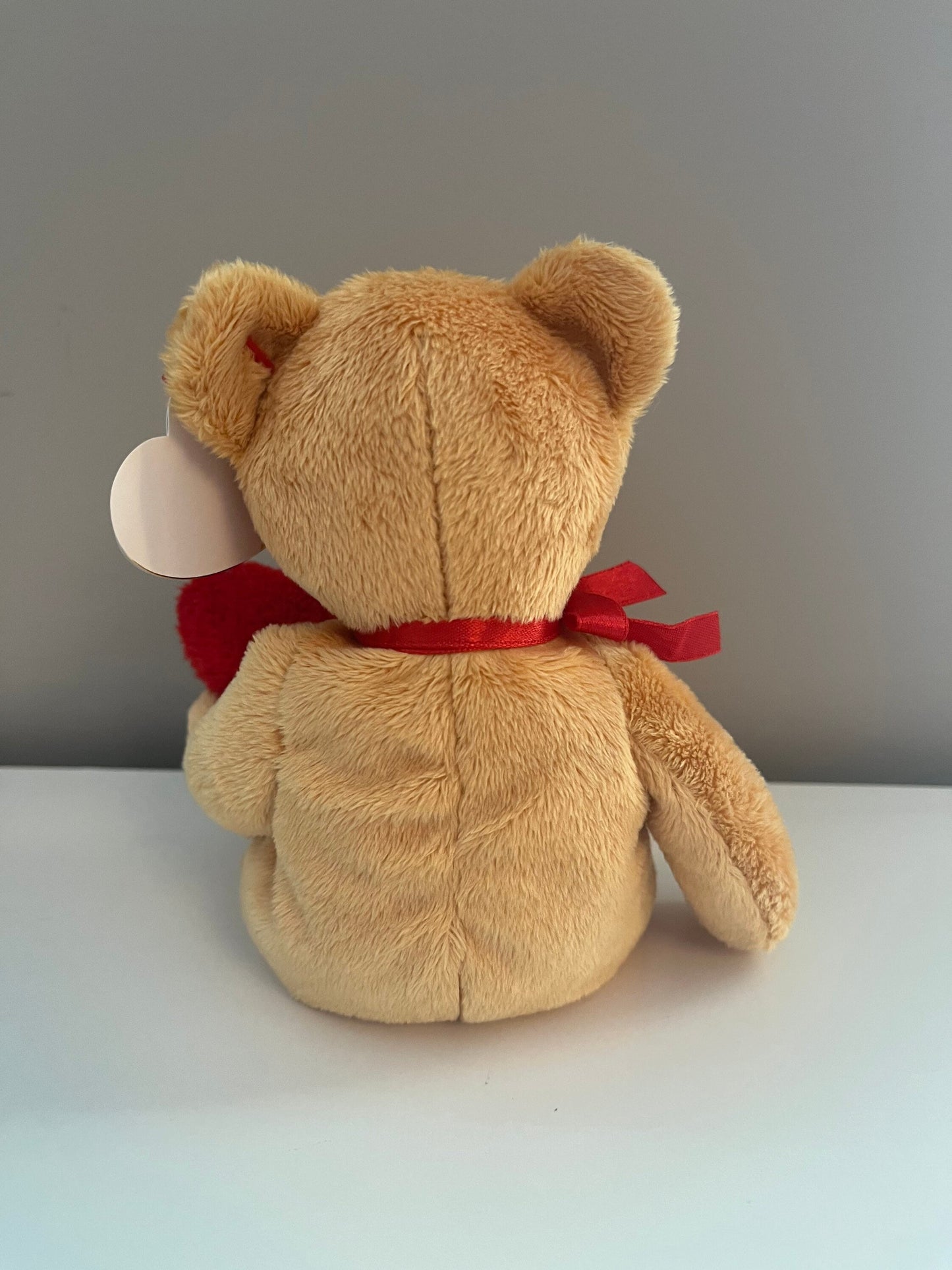 Ty Beanie Baby “Goodheart” the Bear Holding Red Heart (8.5 inch)