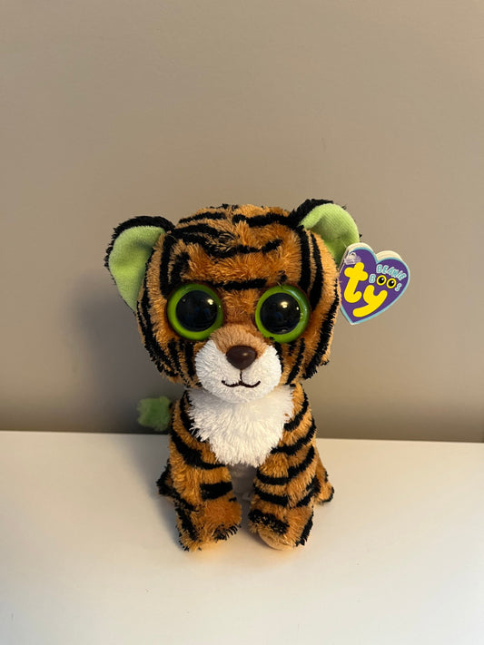 Ty Beanie Boo “Stripes” the Tiger - Solid Eye Colour *Rare* (6 inch)