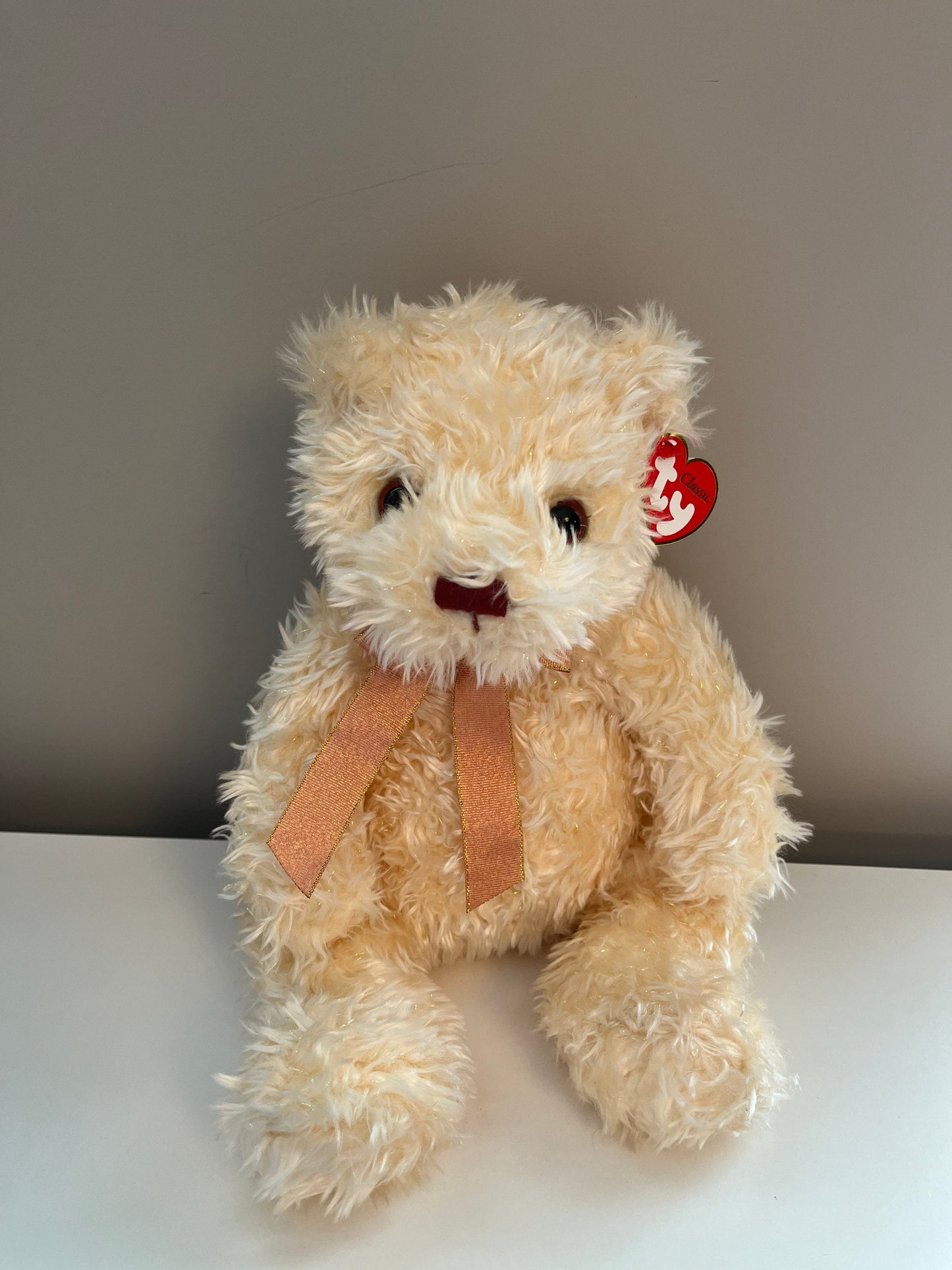 Ty Classics Collection “Flecks” the Teddy Bear (12.5 inch)