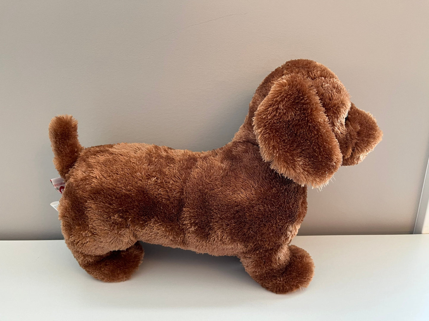 Ty Classics Collection “Frank” the Wiener Dog / Dachshund Plush (14 inch)