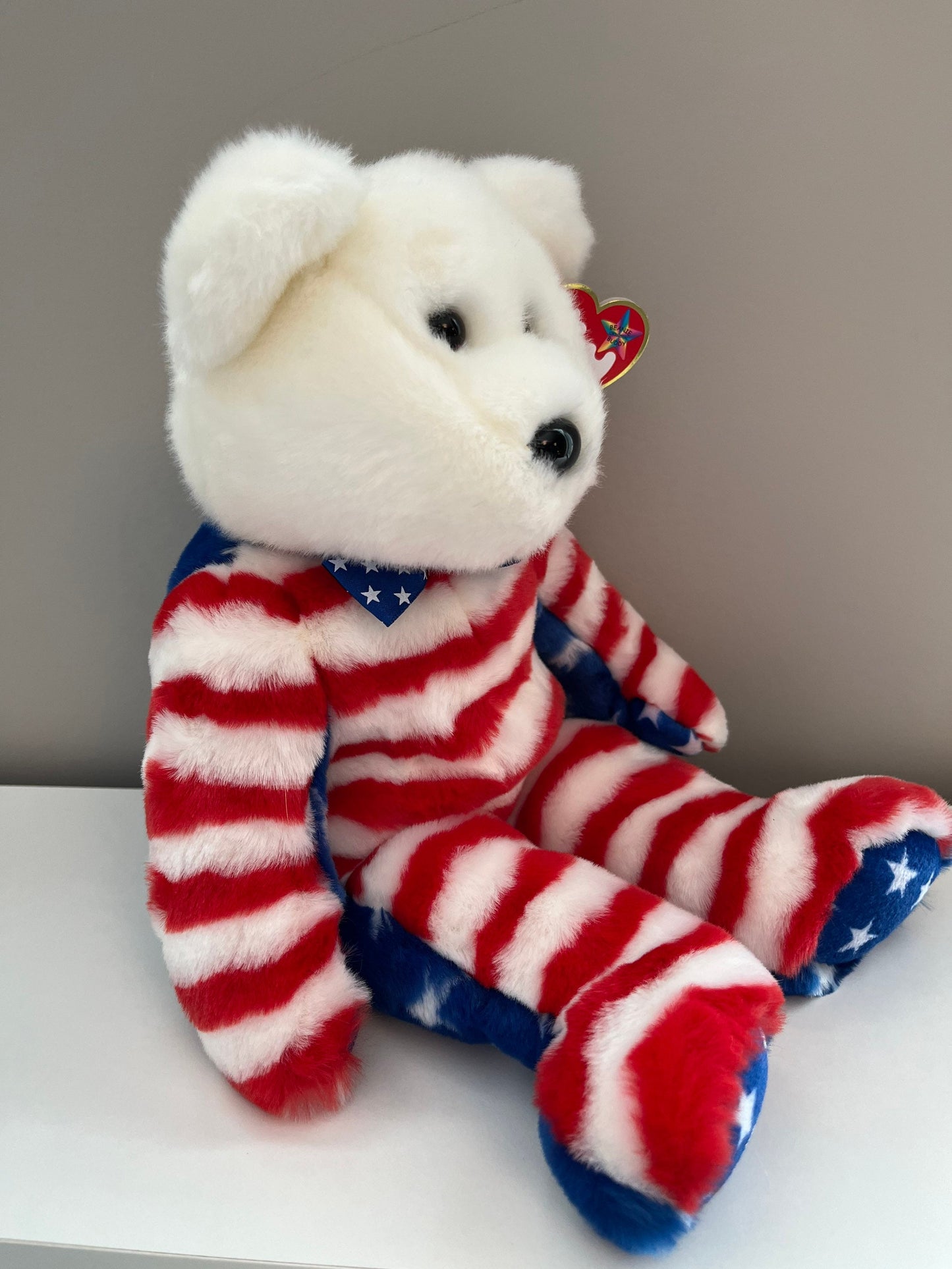 Ty Beanie Buddy “Liberty” the Bear (13.5 inch)