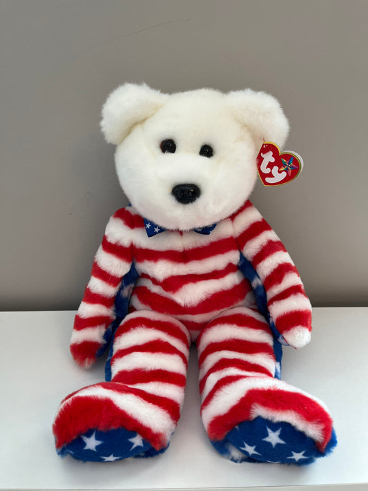 Ty Beanie Buddy “Liberty” the Bear (13.5 inch)