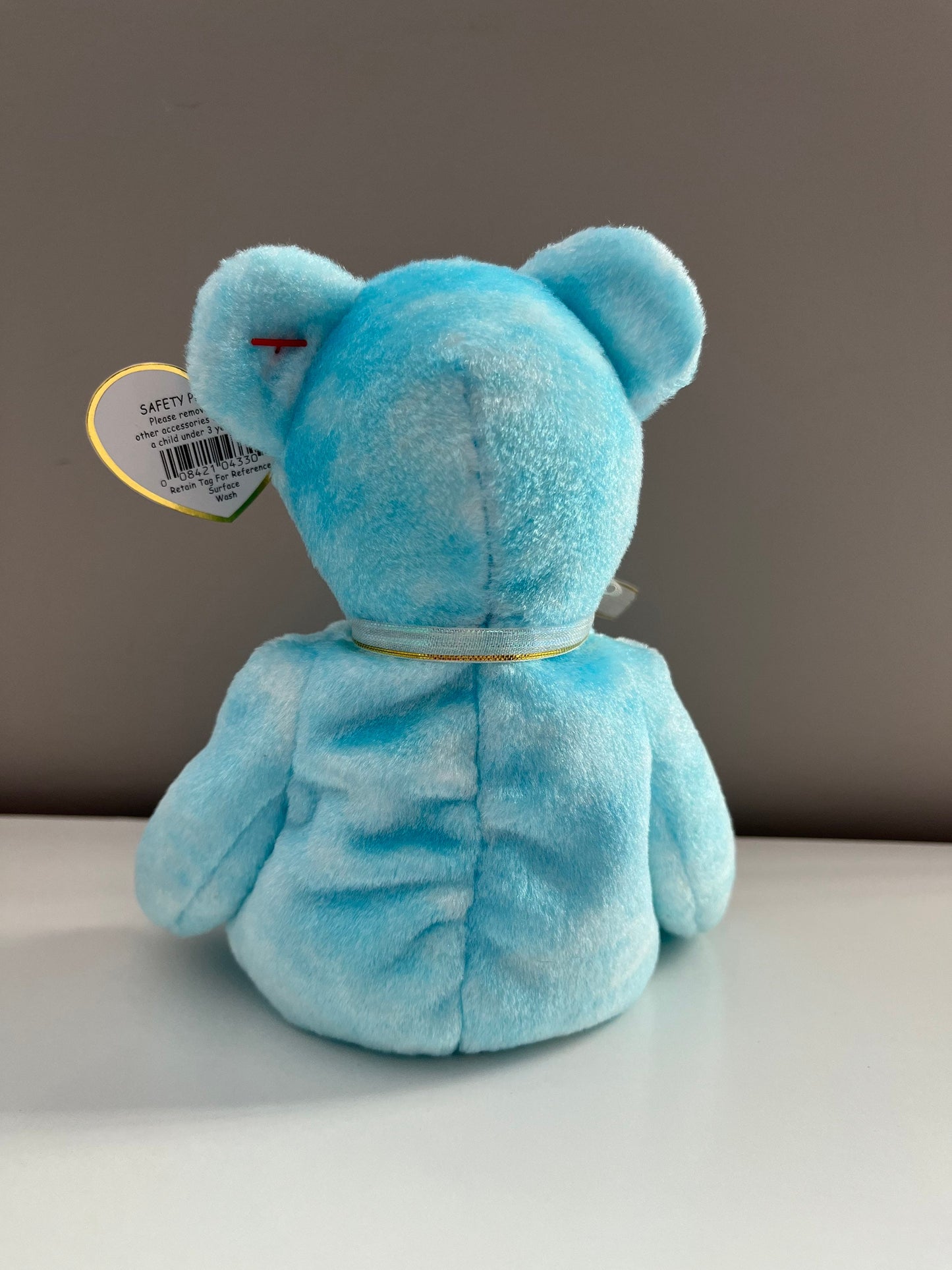 Ty Beanie Baby “Thank you” the Bear - With Thank You Card! Only one given to each Ty retail store *Rare* (8.5 inch)