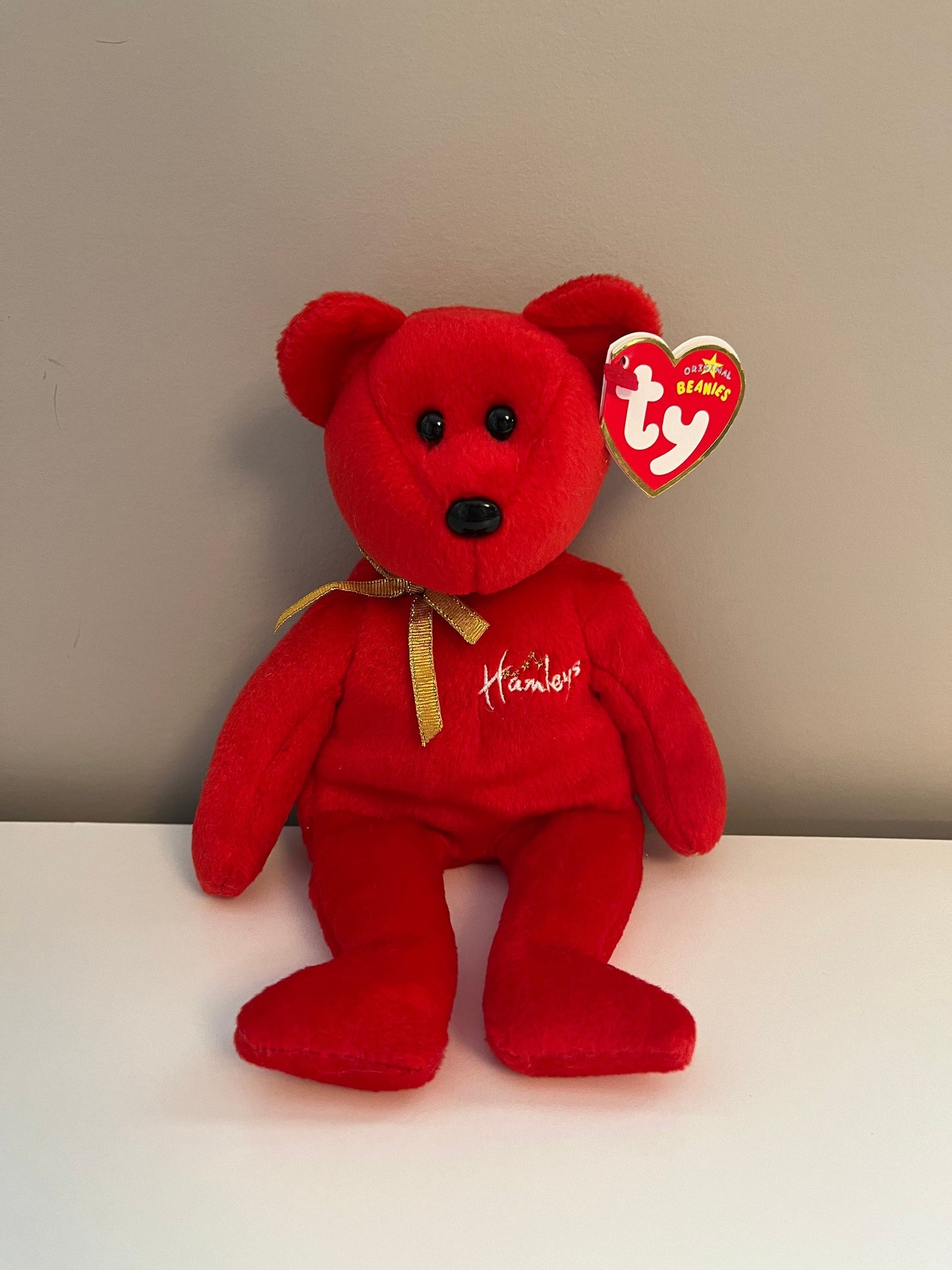 Ty Beanie Baby “Hamley” the Bear - Hamley’s Exclusive (8.5 inch)