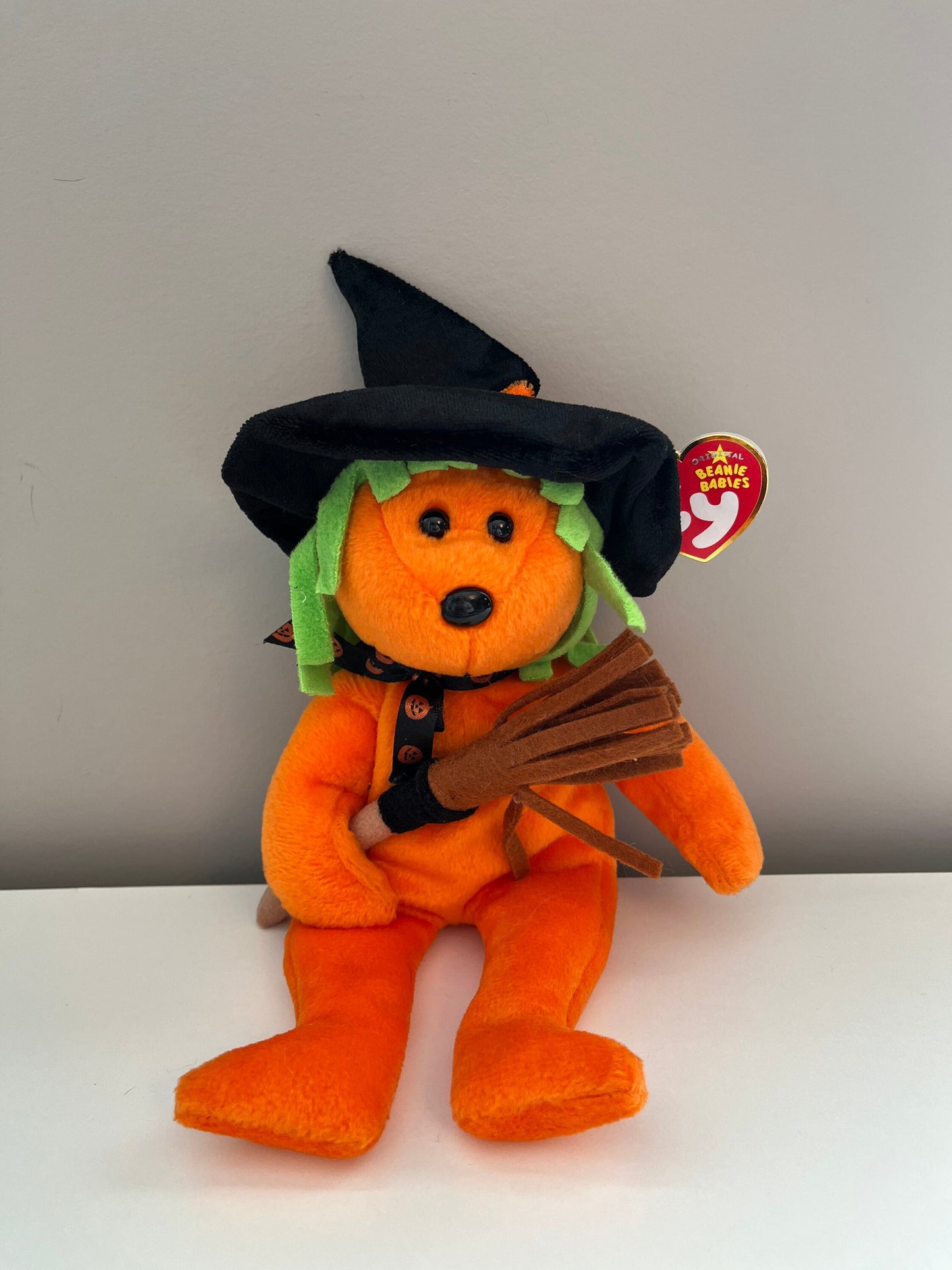 Ty Beanie Baby “Spells” the Halloween Bear - Internet Exclusive (9 inch)