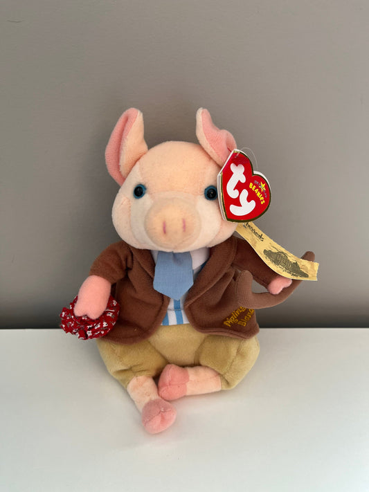 Ty Beanie Baby “Tale of Pigling Bland” from Peter Rabbit & Friends - UK Exclusive (6 inch)