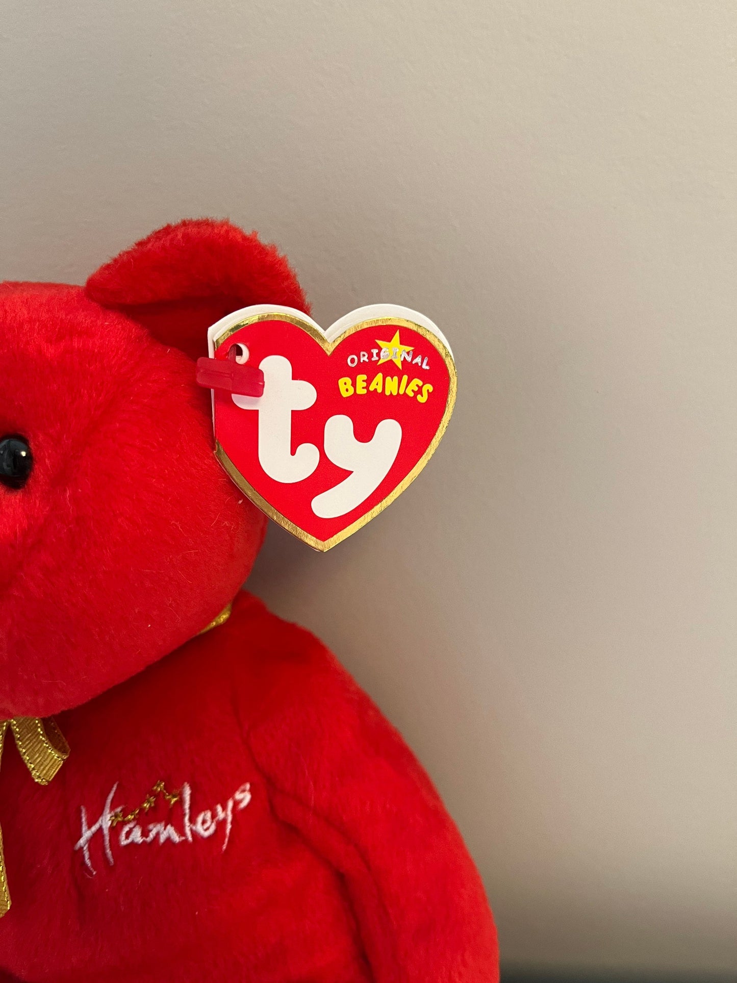 Ty Beanie Baby “Hamley” the Bear - Hamley’s Exclusive (8.5 inch)