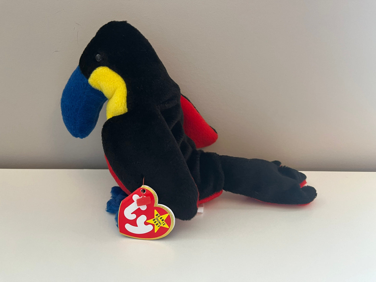 Ty Beanie Baby “Kiwi” the Toucan *Rare* (7 inch)