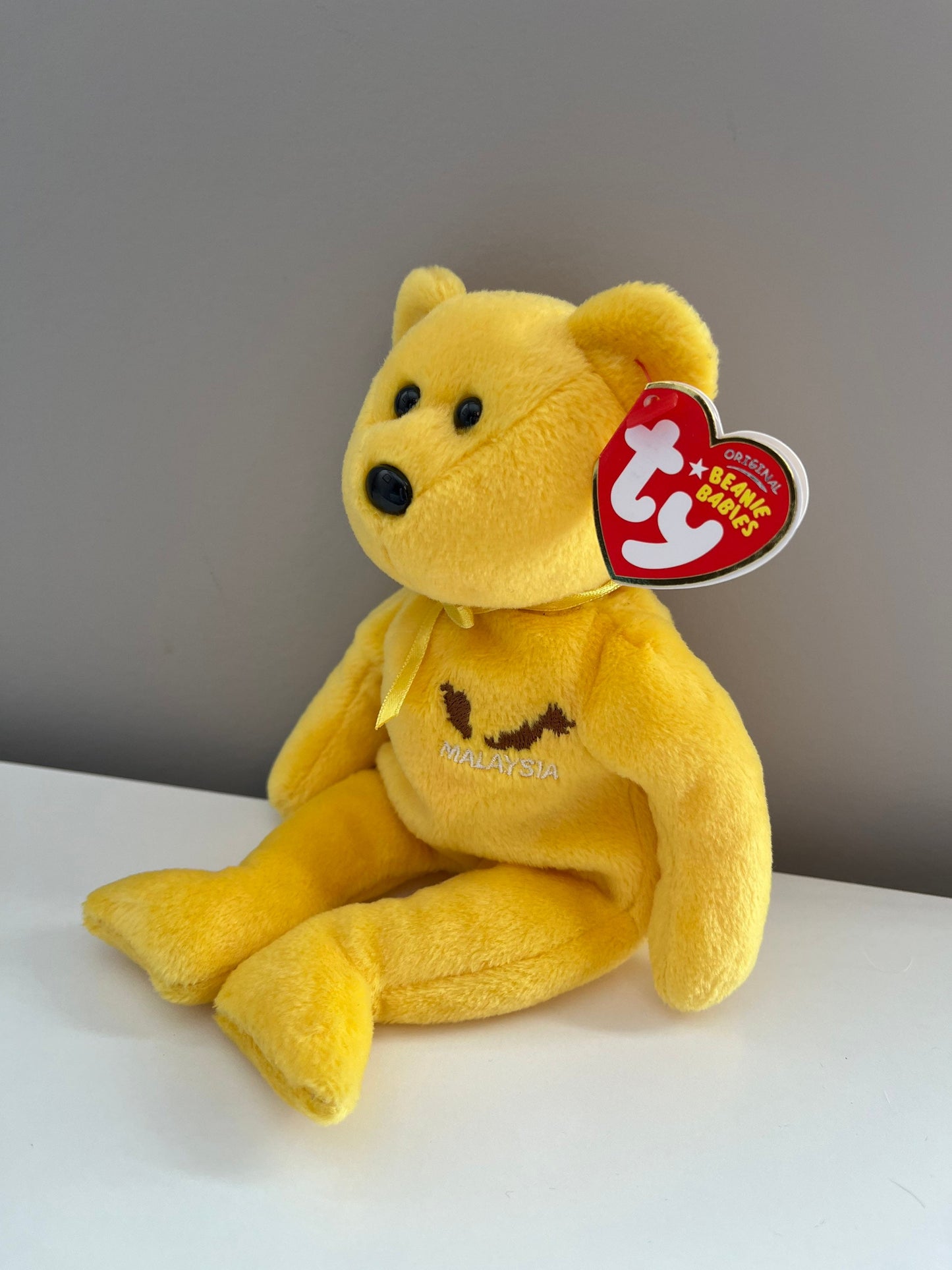 Ty Beanie Baby “Tanahairku” the Malaysian Bear - Asia Pacific Exclusive (8.5 inch)