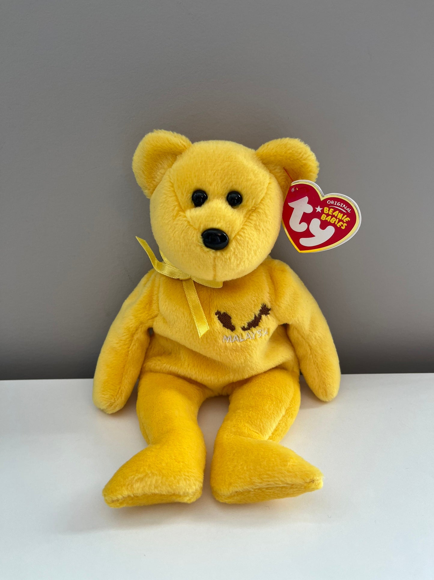 Ty Beanie Baby “Tanahairku” the Malaysian Bear - Asia Pacific Exclusive (8.5 inch)