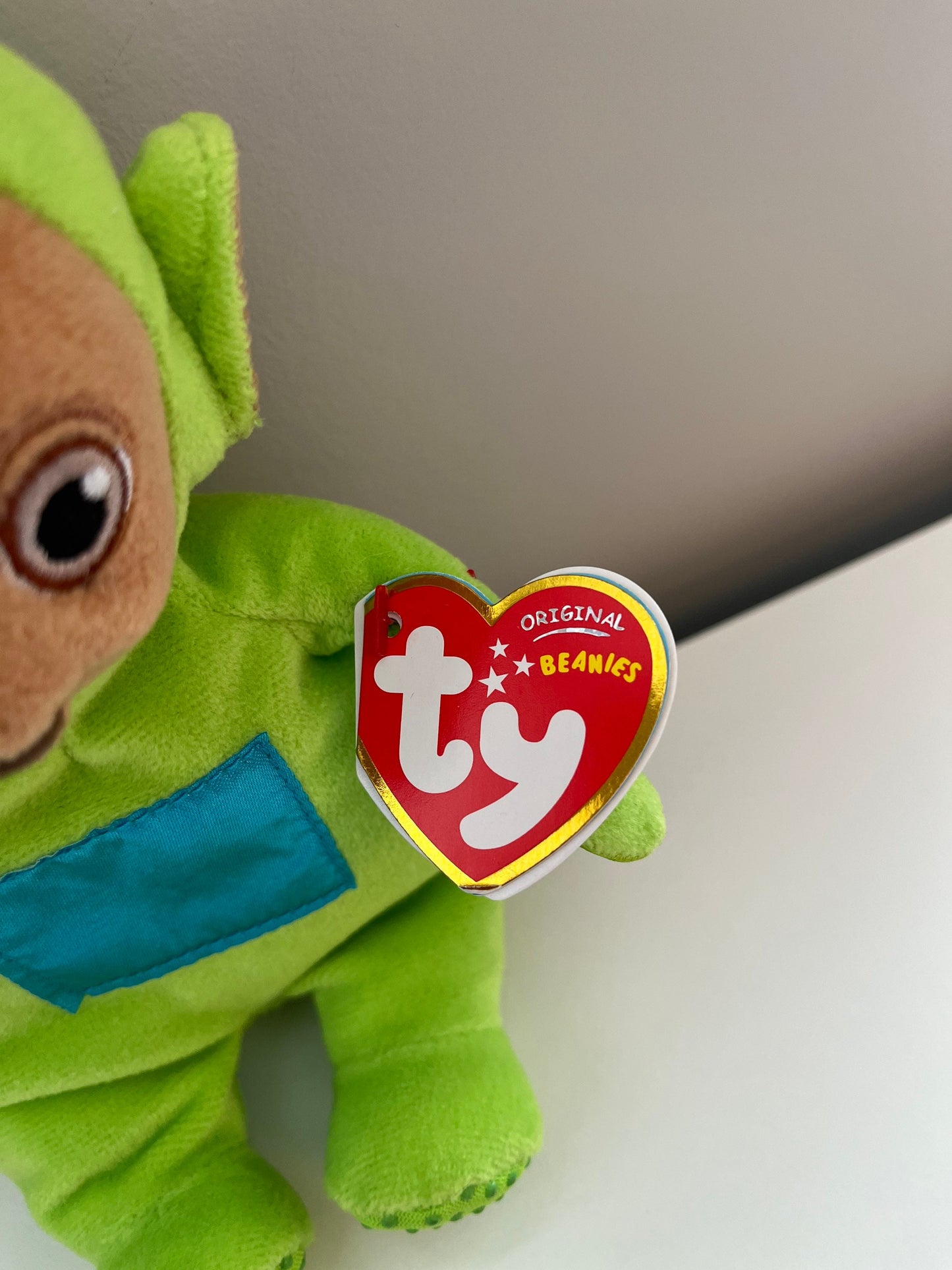 Ty Beanie Baby “Dipsy” the Teletubby - From TV Show Teletubbies *Rare* (6 inch)