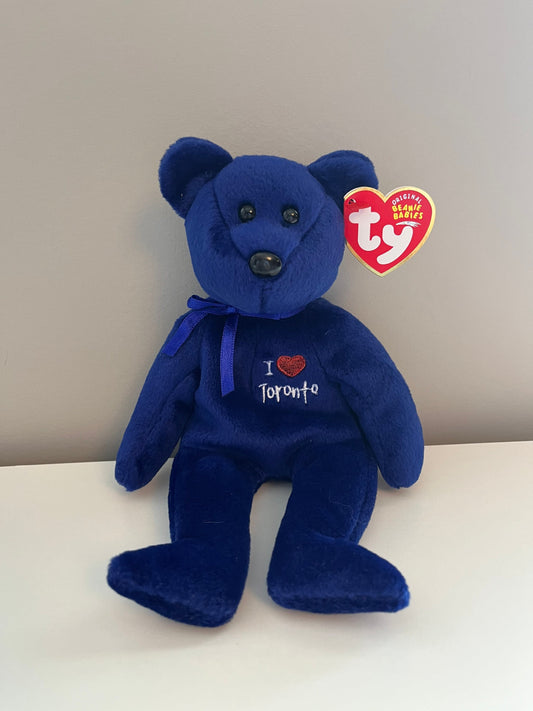 Ty Beanie Baby “Toronto” the I Love Toronto Bear - Canada Exclusive (8.5 inch)