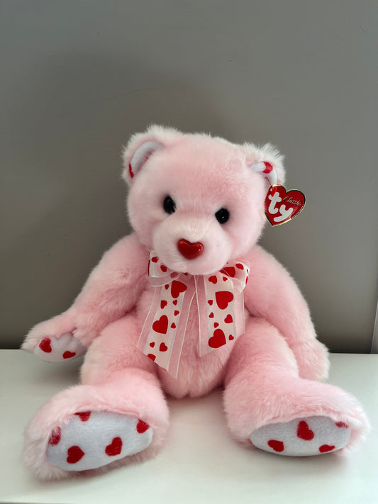 Ty Classics Collection “Blushing” the  Pink Bear (13 inch)