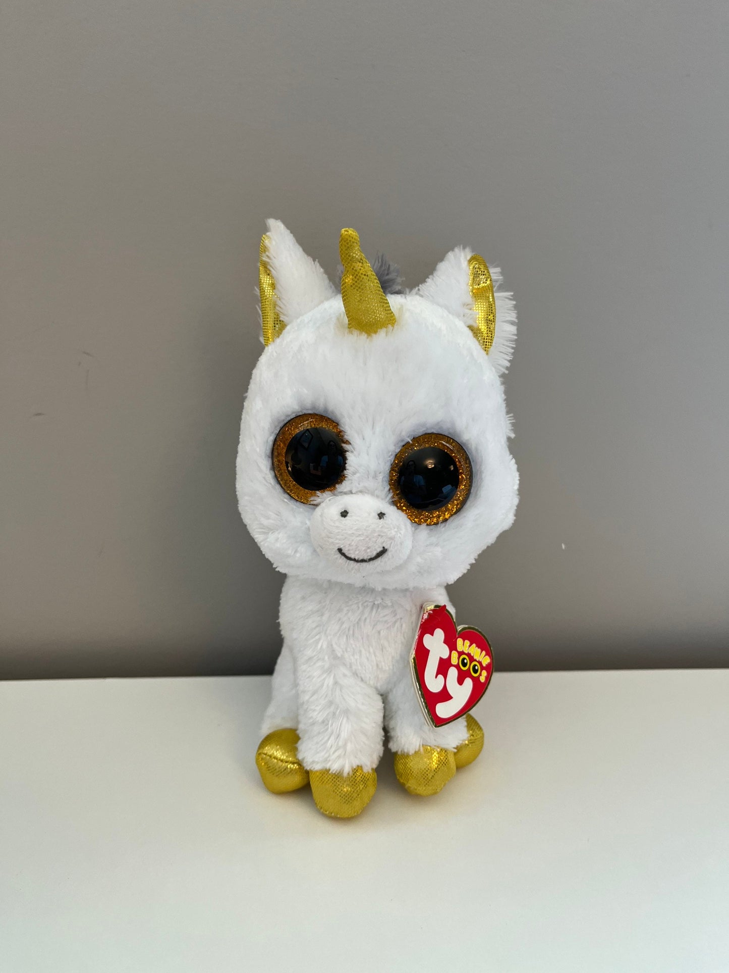 Ty Beanie Boo “Pegasus” the Unicorn - UK Exclusive (6 inch)