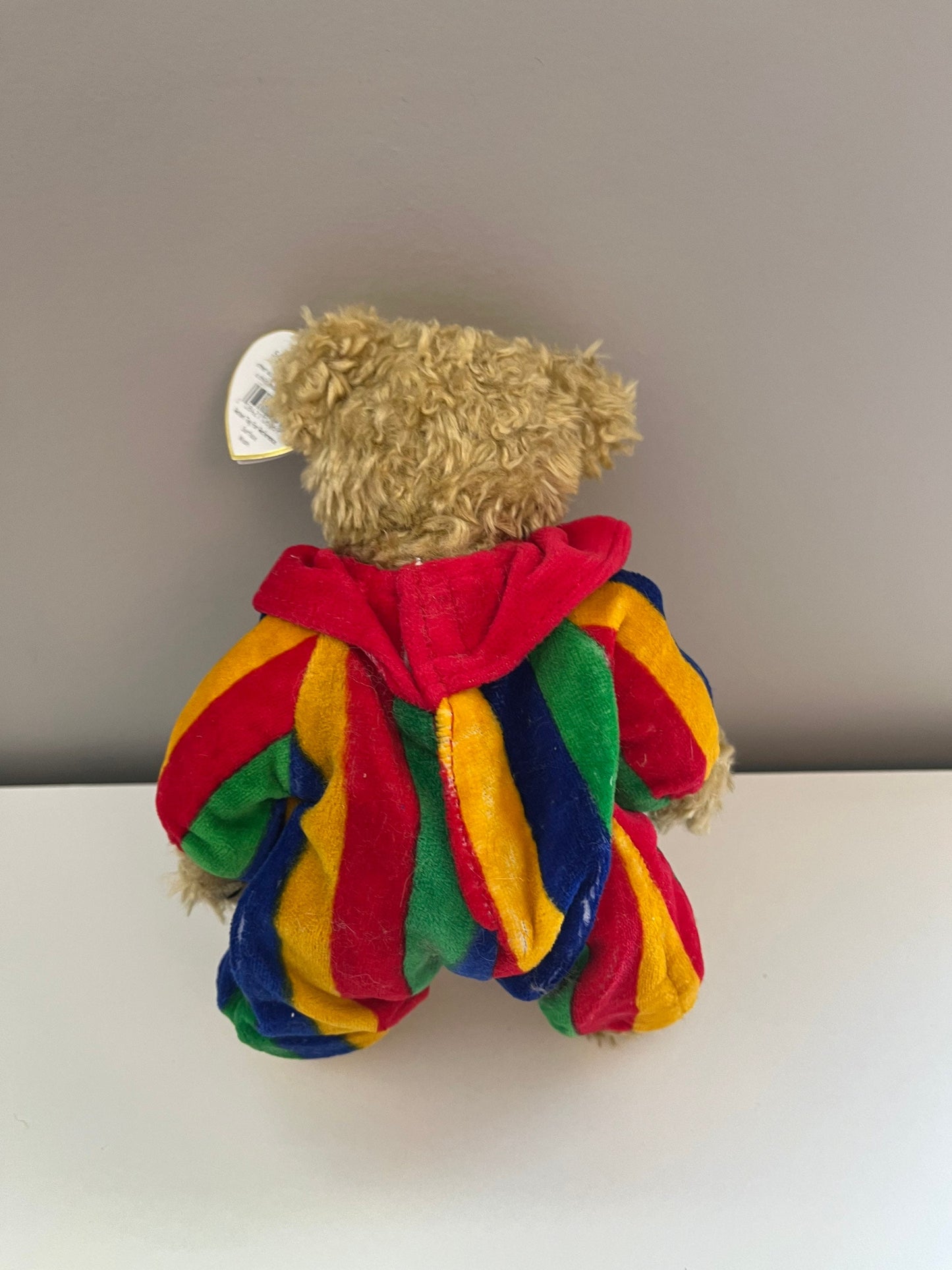 TY Attic Treasure “Piccadilly” the Clown Bear (6 inch)