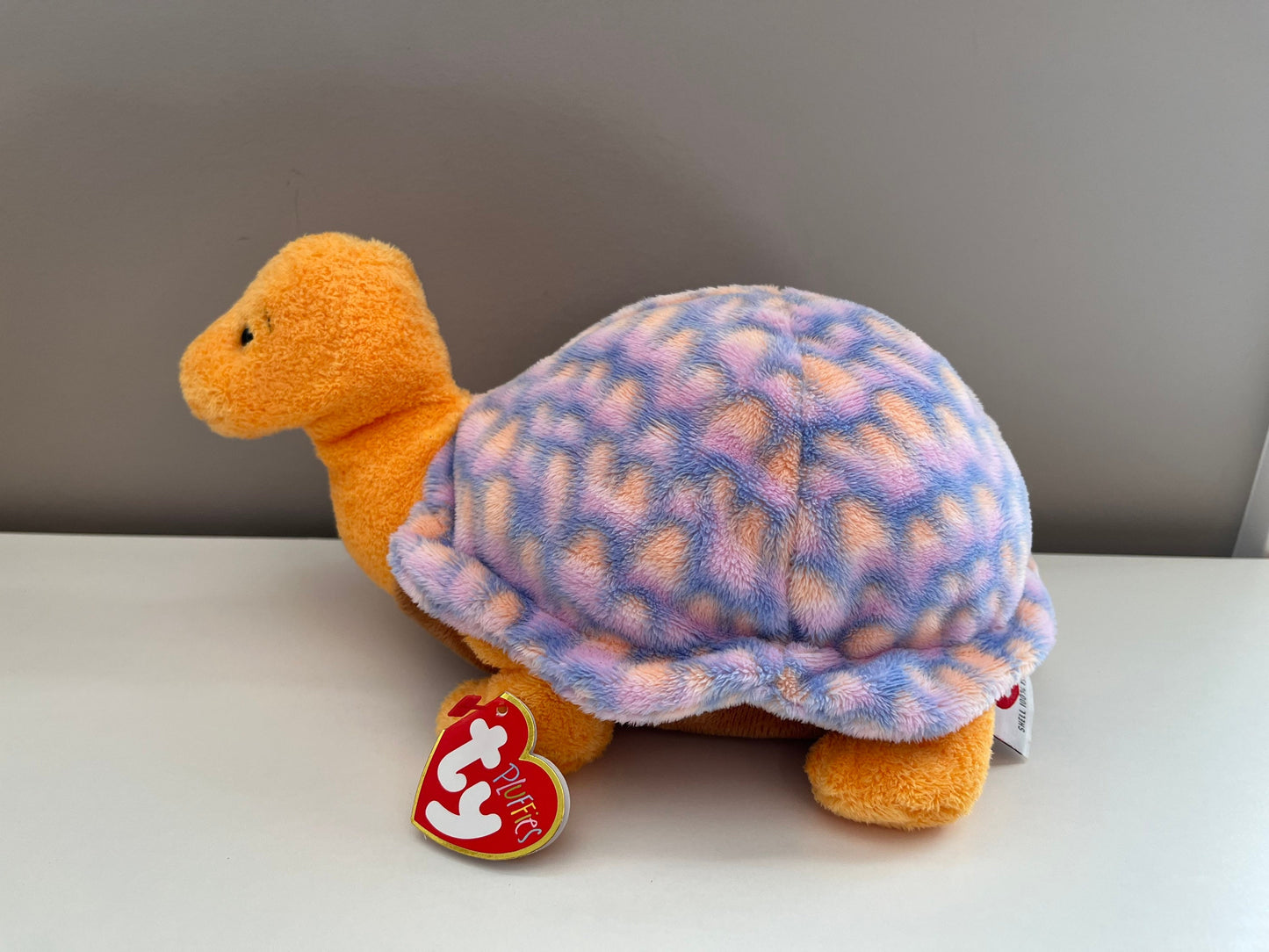 Ty Pluffies Collection “Cruiser” the Adorable and Soft Turtle Plush (9 inch)