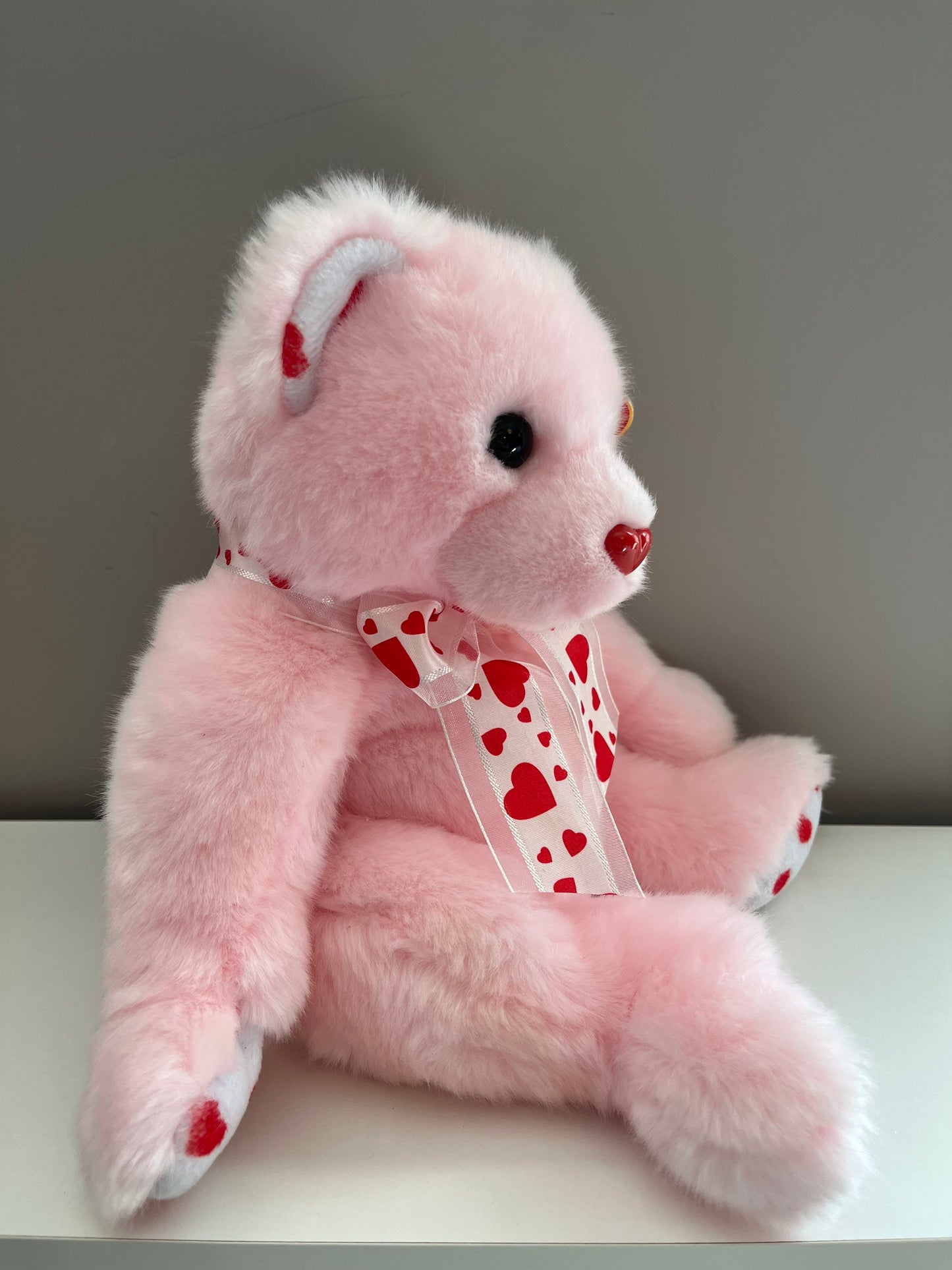 Ty Classics Collection “Blushing” the  Pink Bear (13 inch)