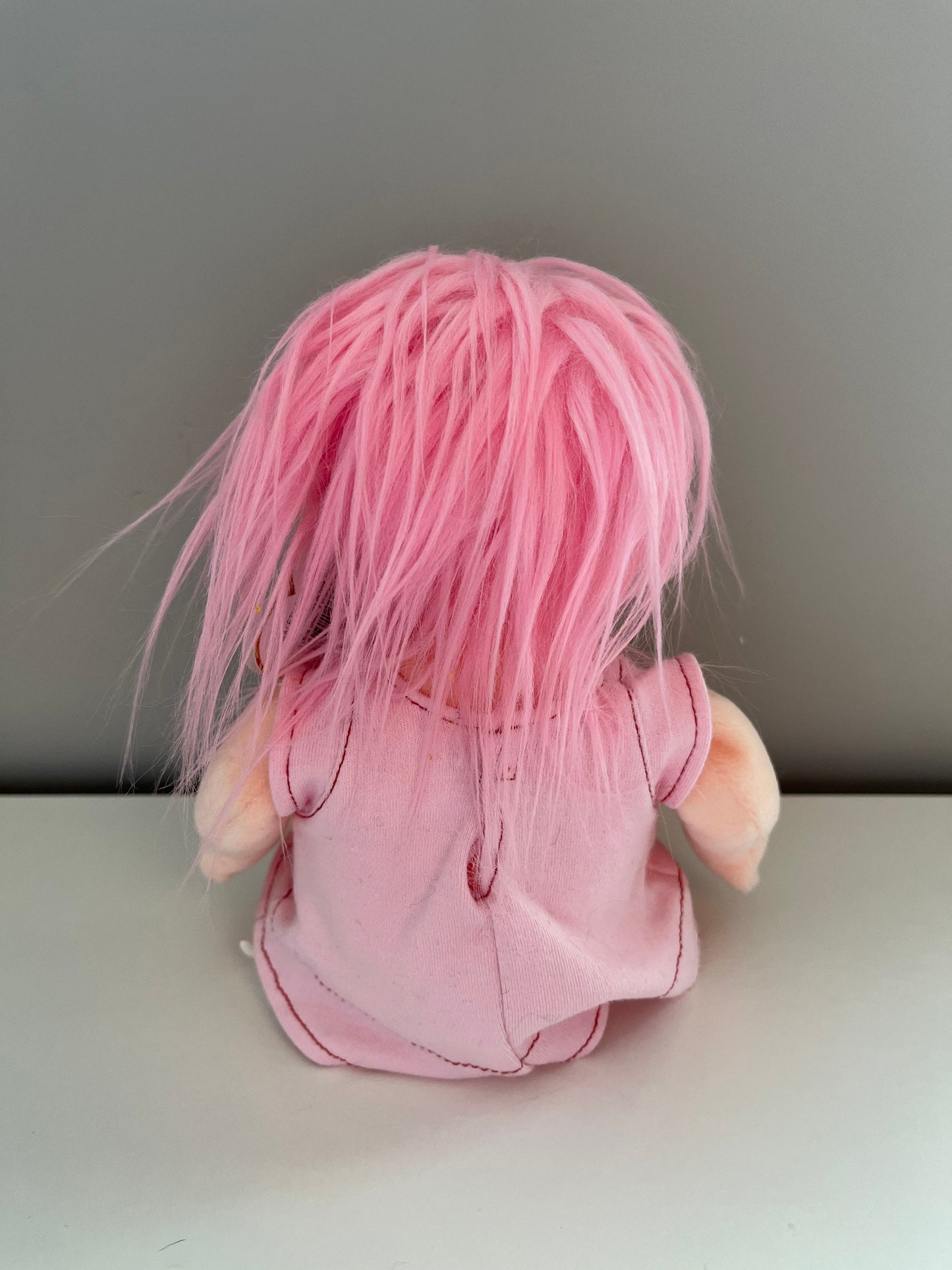 Ty Beanie Kid “Luvie” the Collectable Doll  Rocking Pink Hair (10 inch)